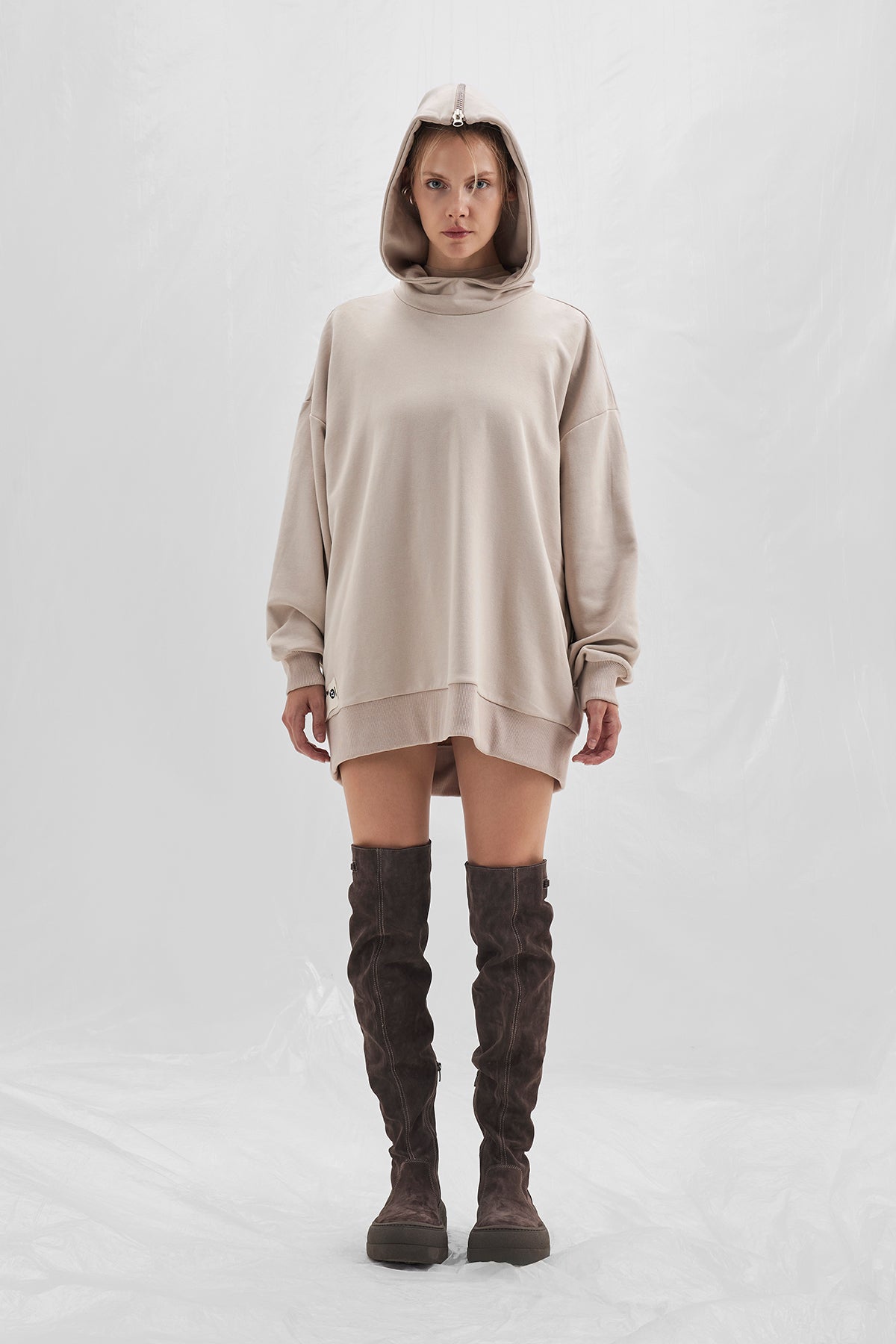 Bej Sweatshirt 14313