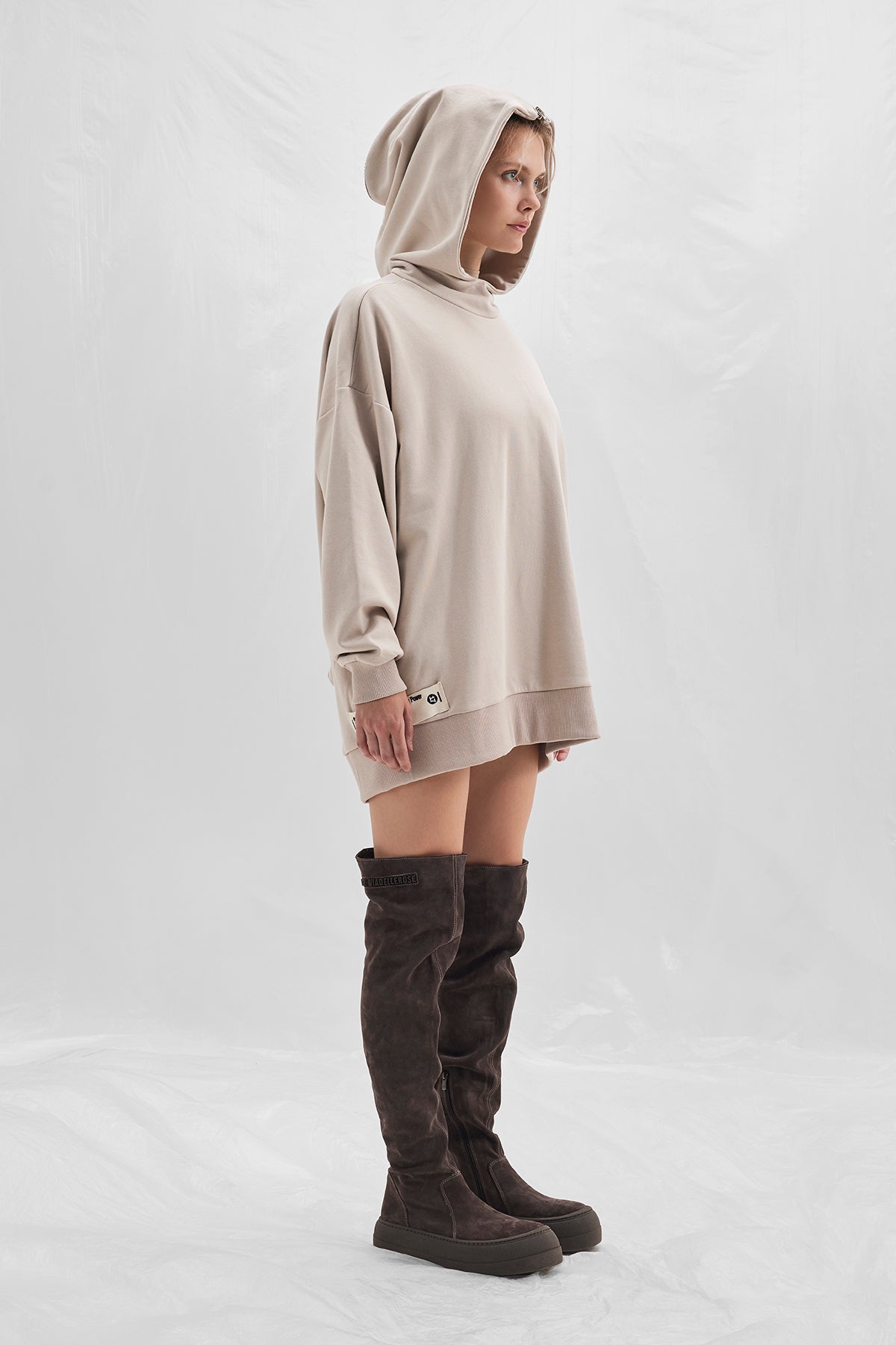 Bej Sweatshirt 14313