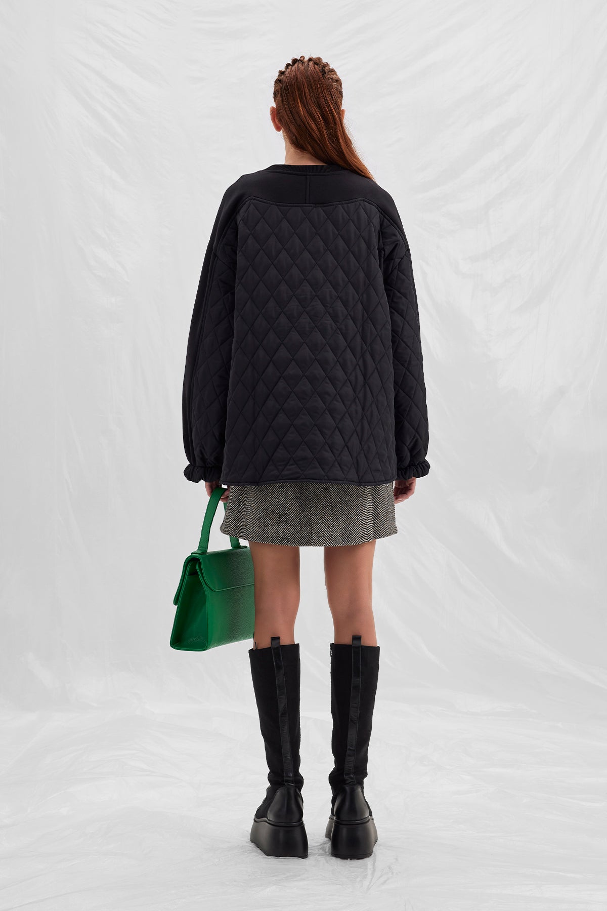 Siyah Sweatshirt 14322