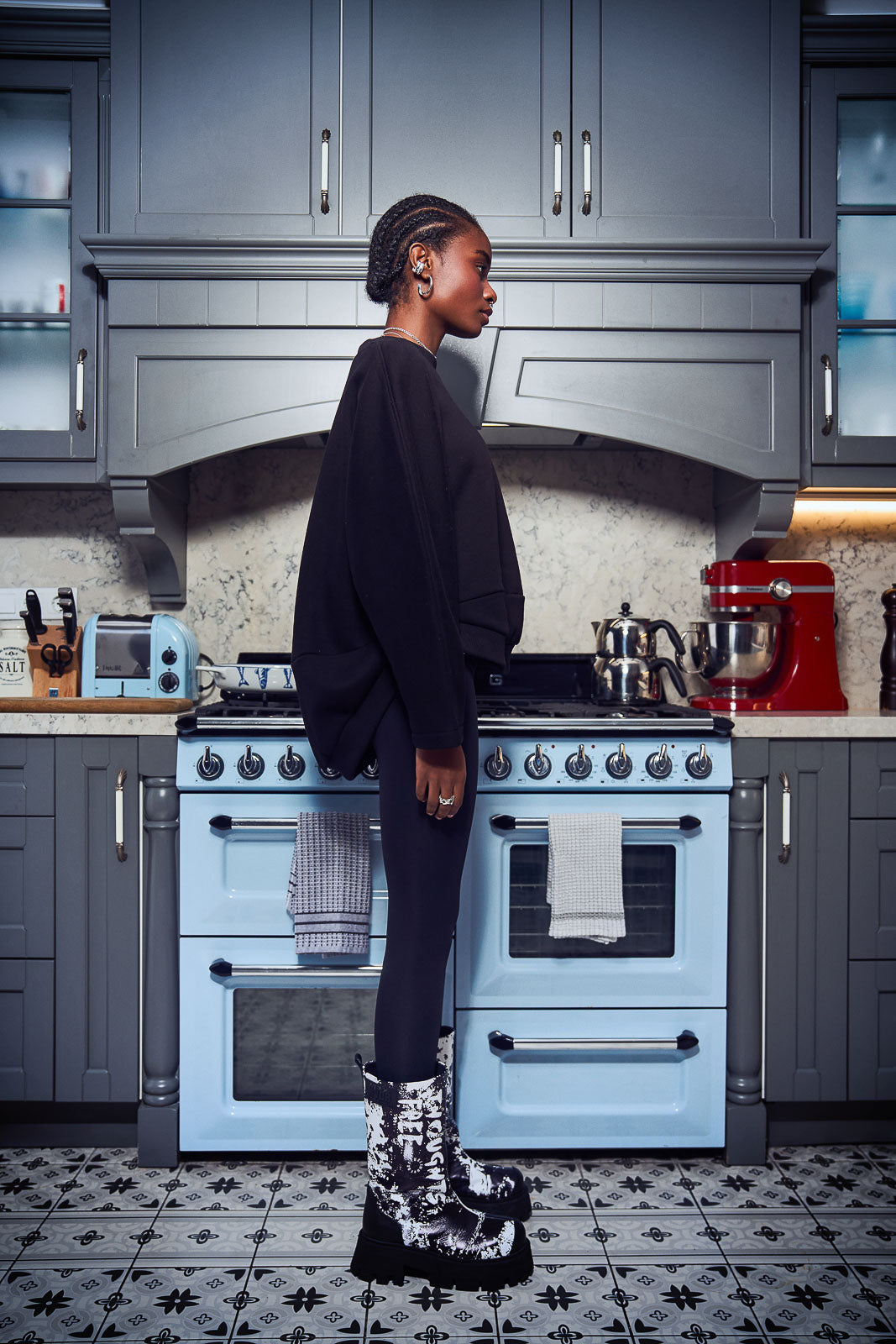 Siyah Sweatshirt 14329