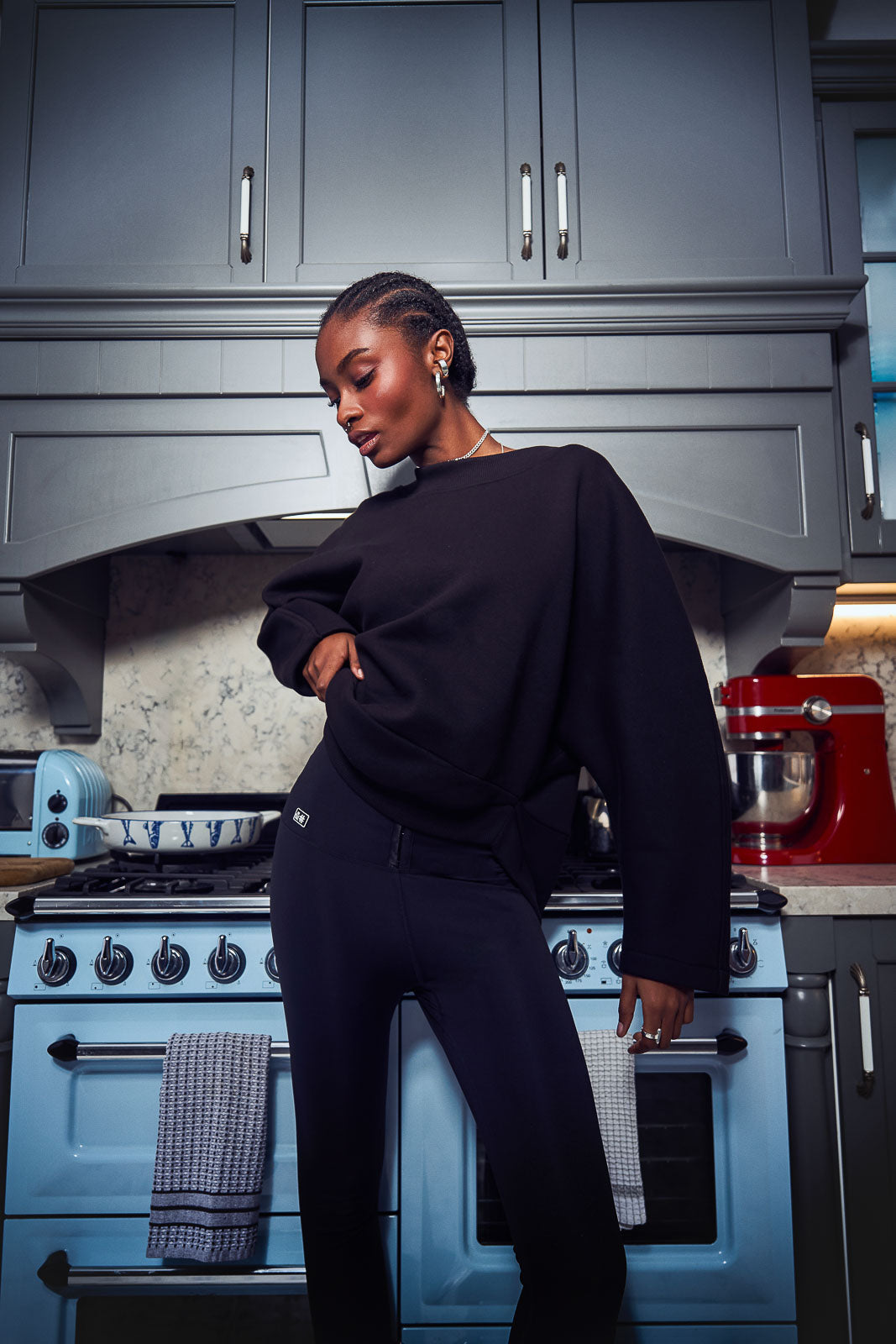 Siyah Sweatshirt 14329