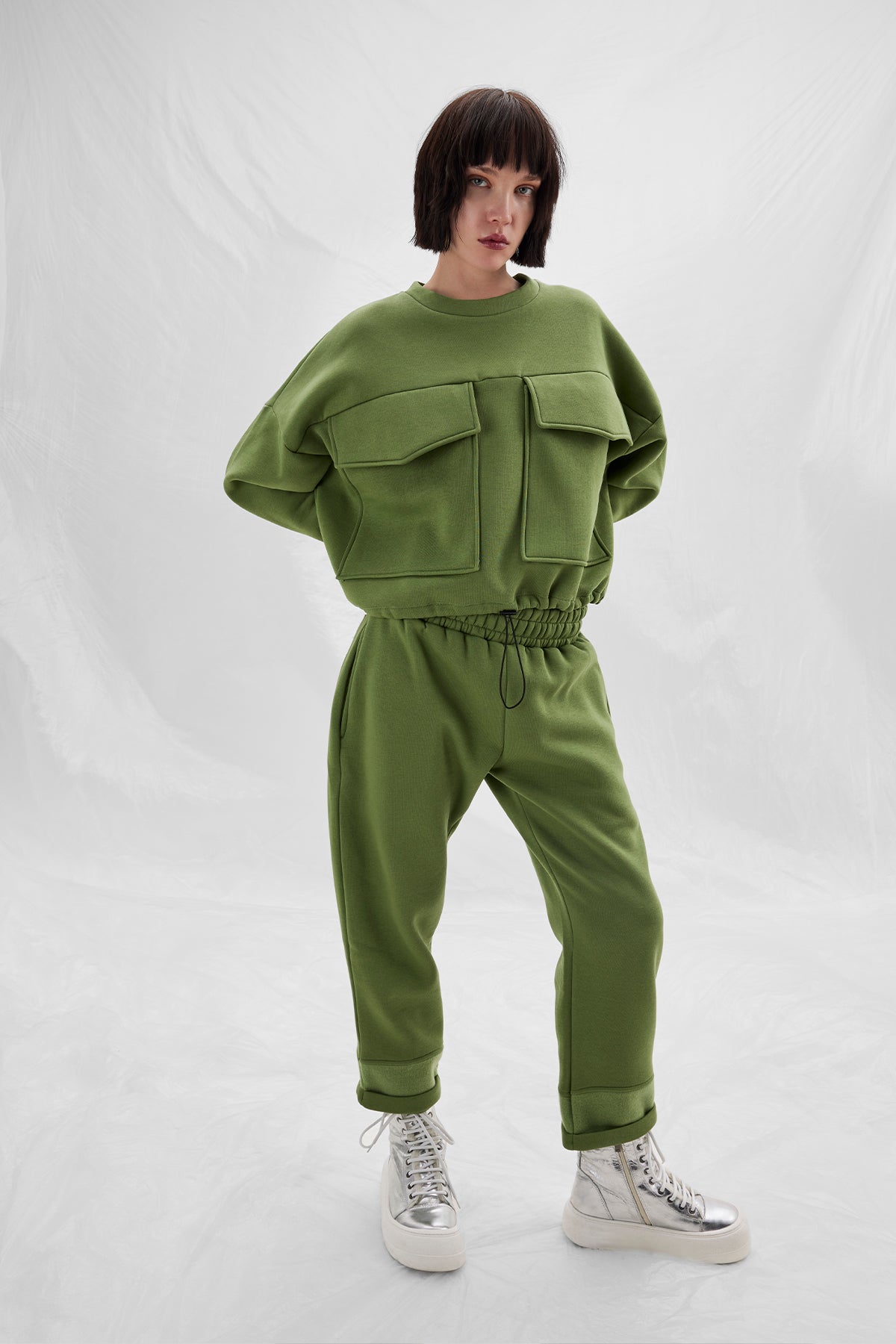 Yesil Sweatshirt 14331