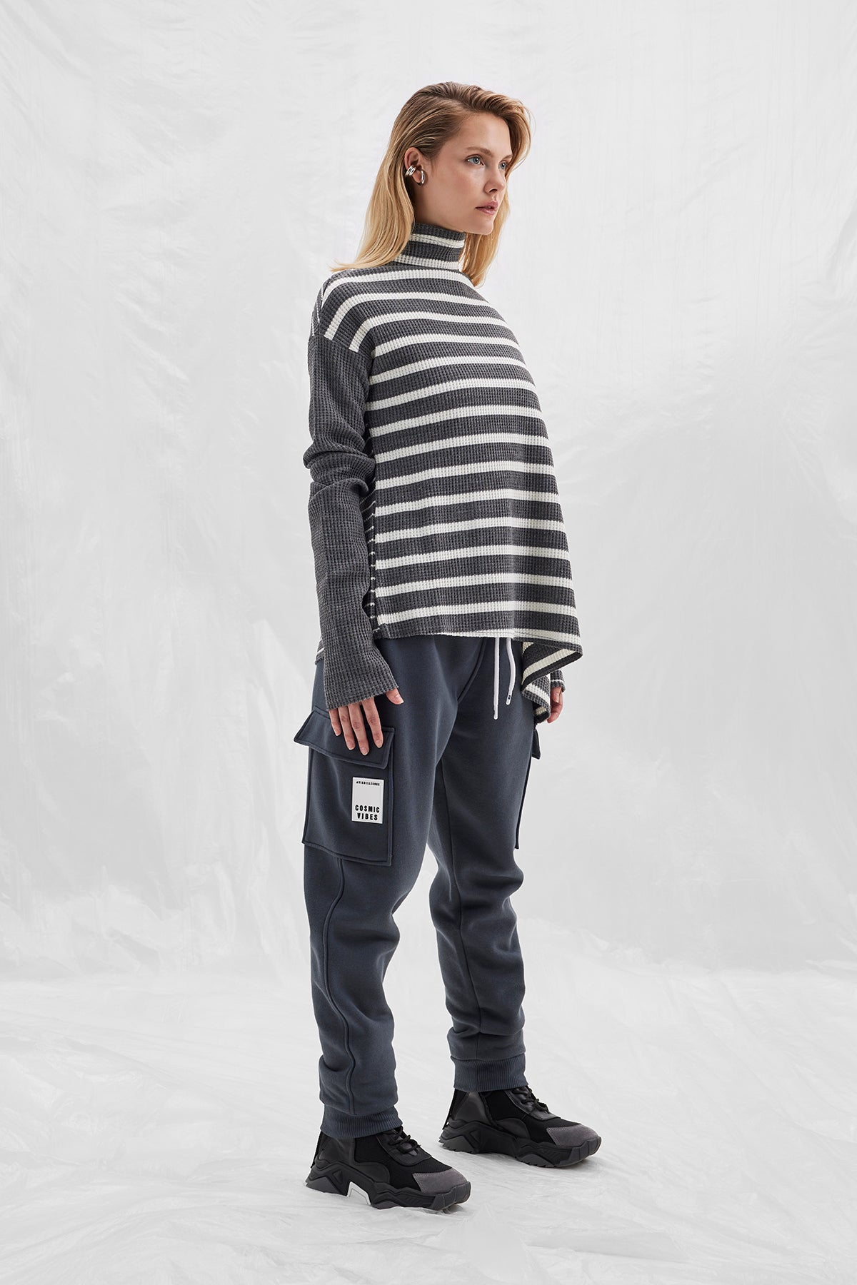 Gri Ekru Sweatshirt 14448
