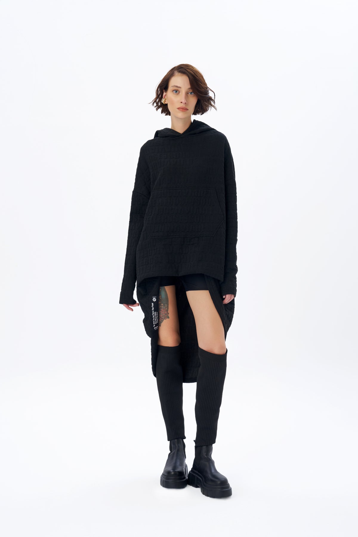Siyah Sweatshirt 16043