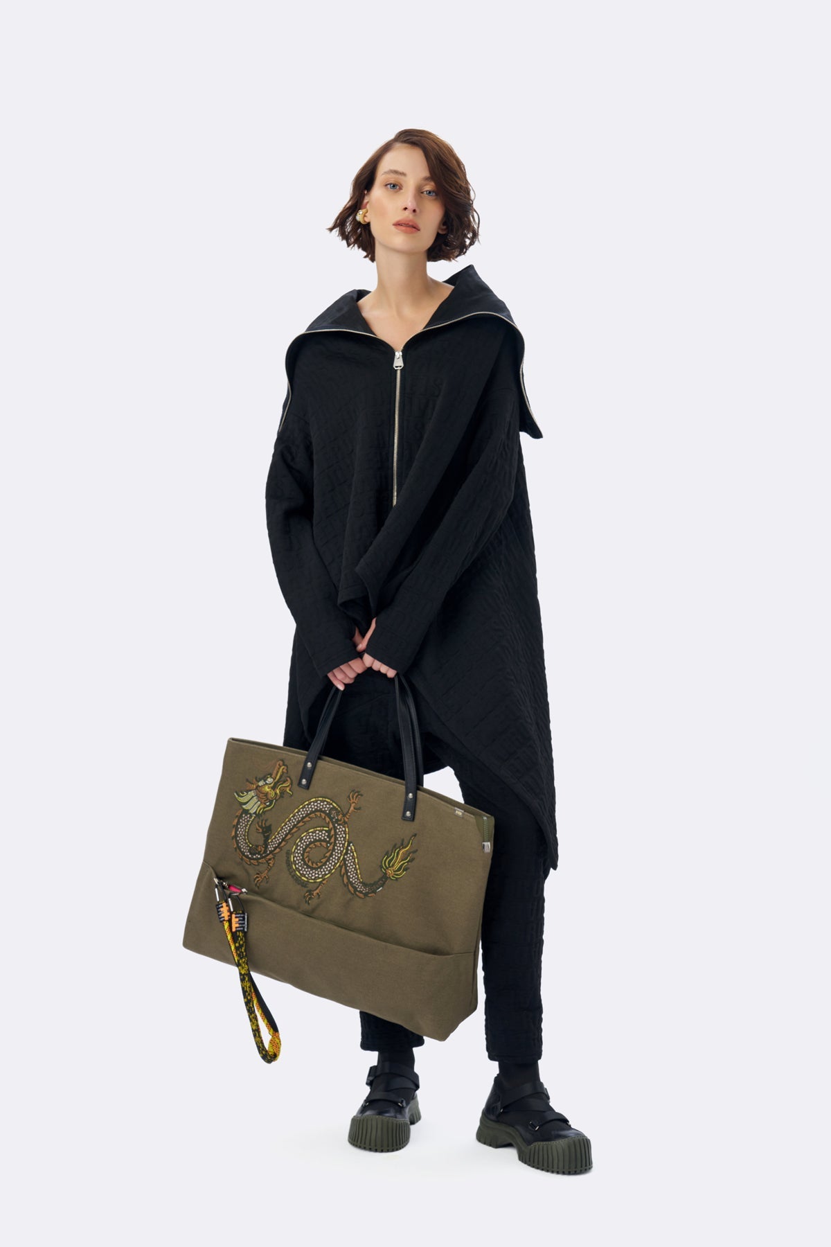 Siyah Sweatshirt 16045