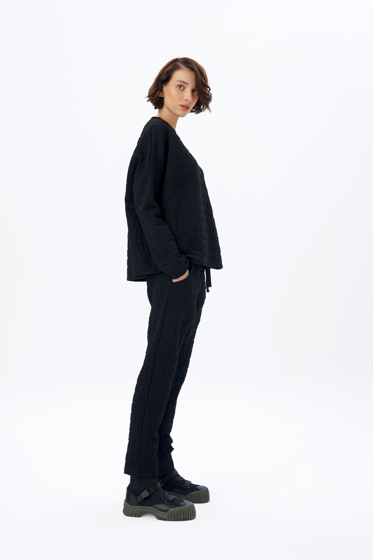 Siyah Sweatshirt 16047