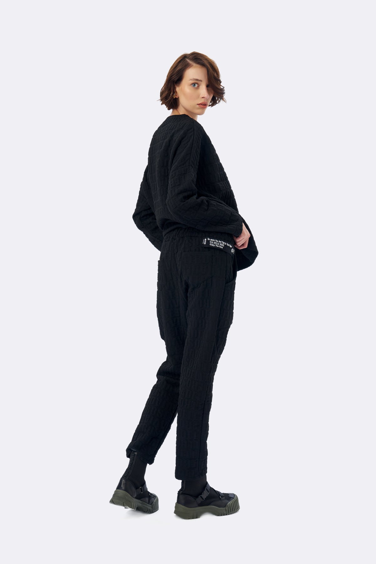 Siyah Sweatshirt 16047
