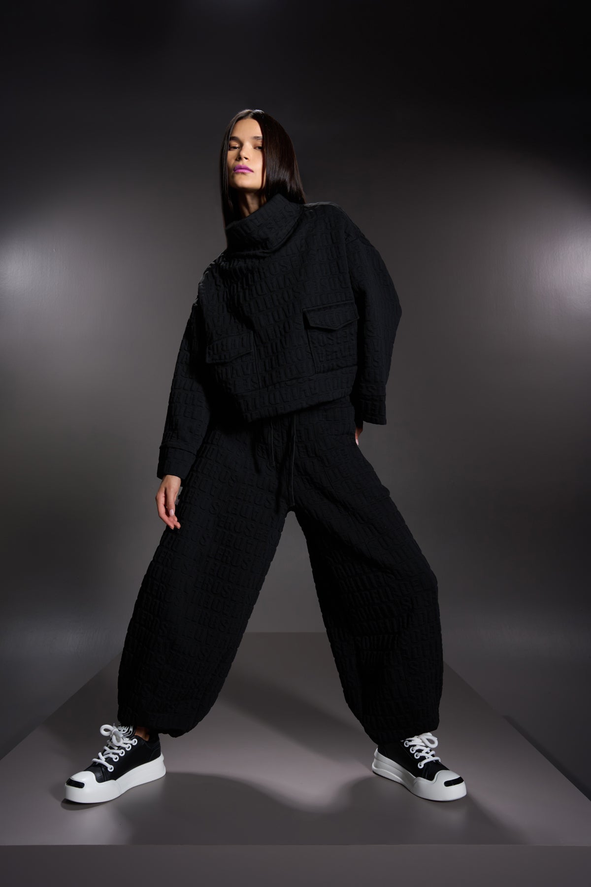 Siyah Sweatshirt 16050
