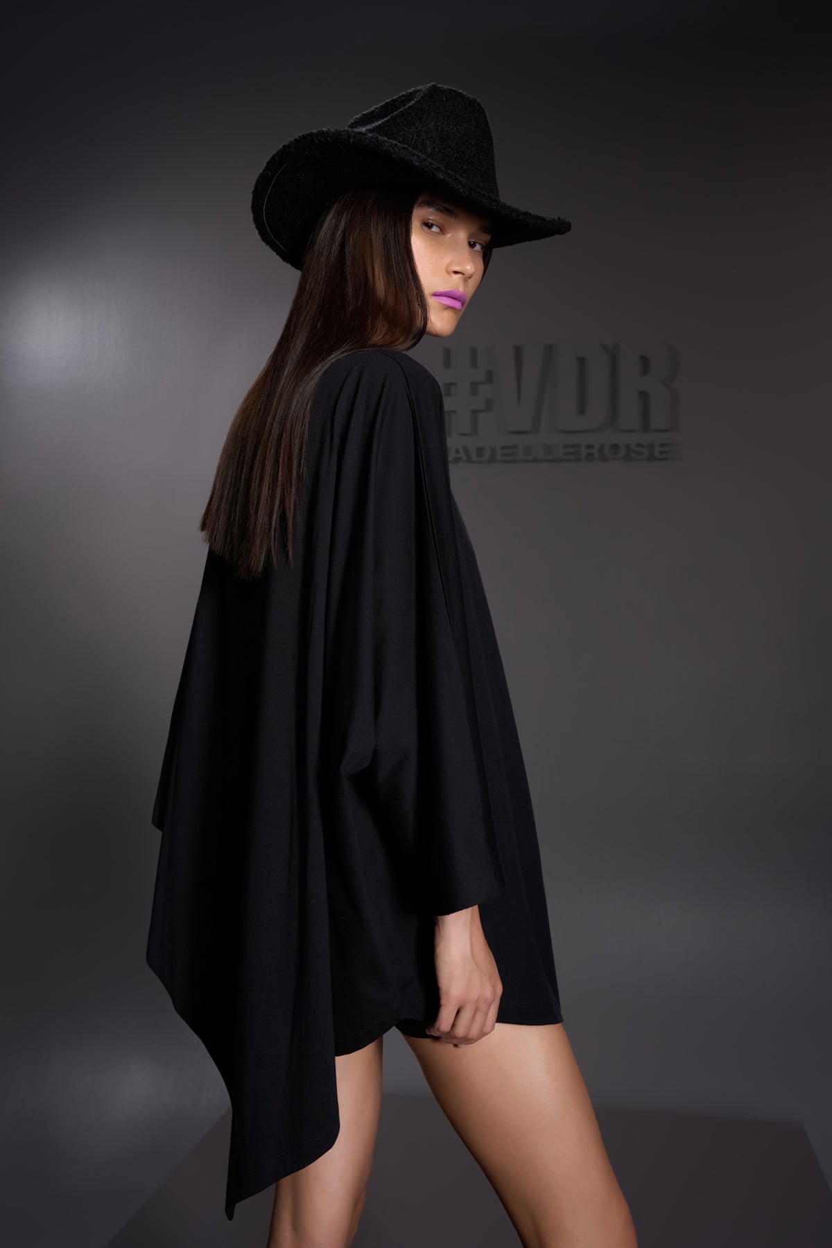 Siyah Uzun T-shirt 16088