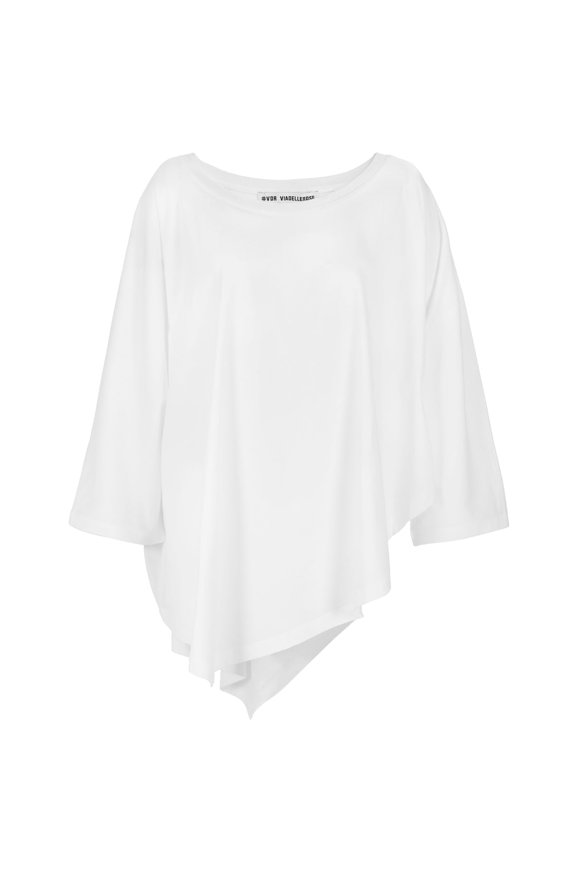 Beyaz Uzun T-shirt 16088