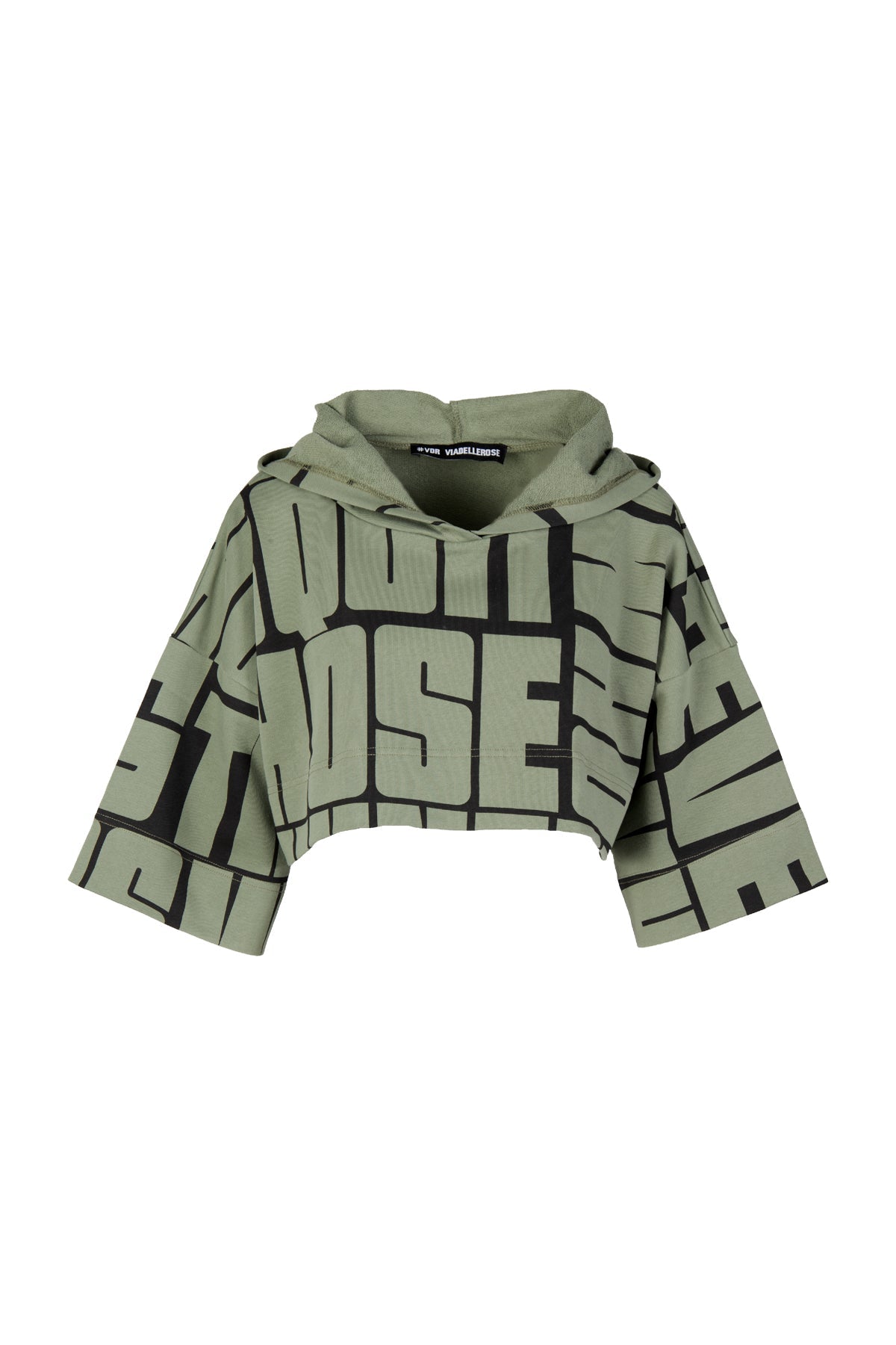 Su Yesili Siyah Sweatshirt 16124