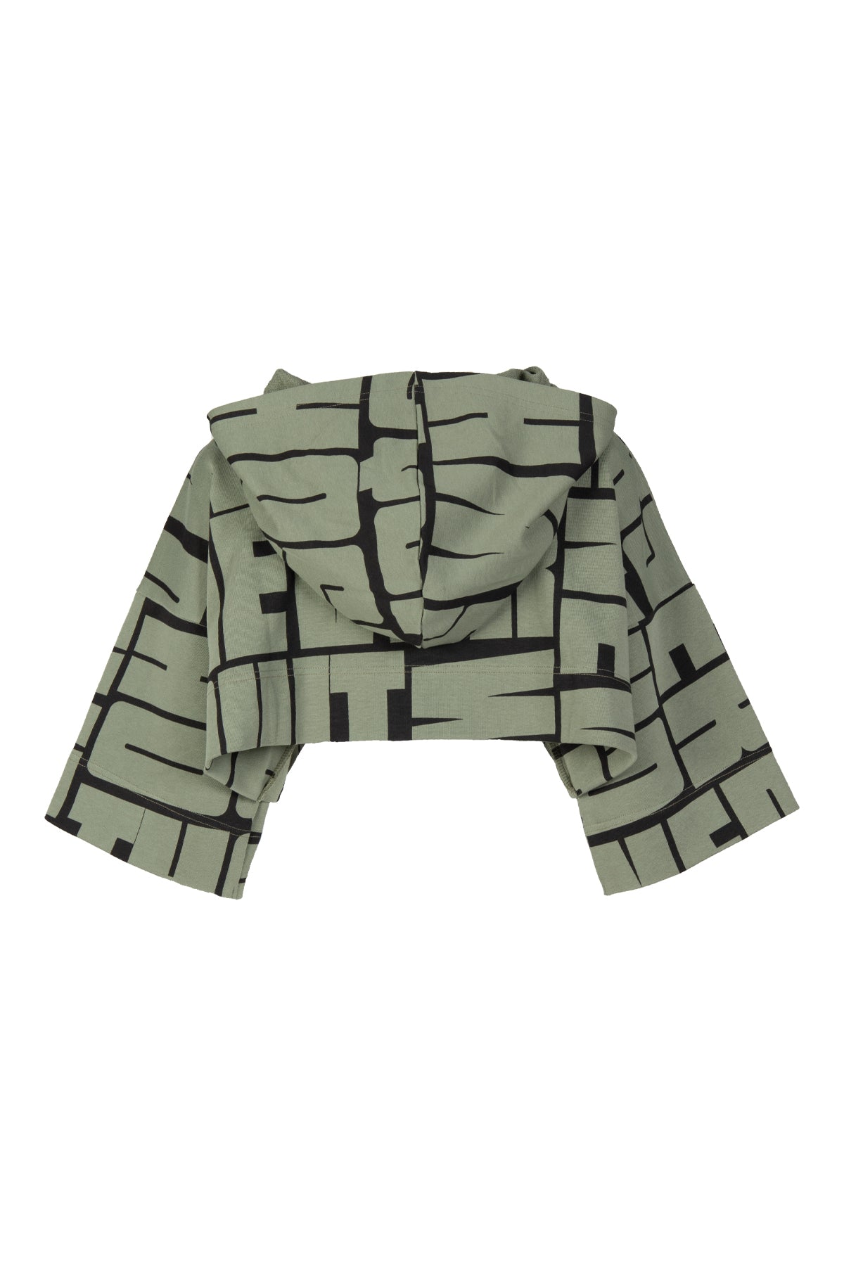 Su Yesili Siyah Sweatshirt 16124