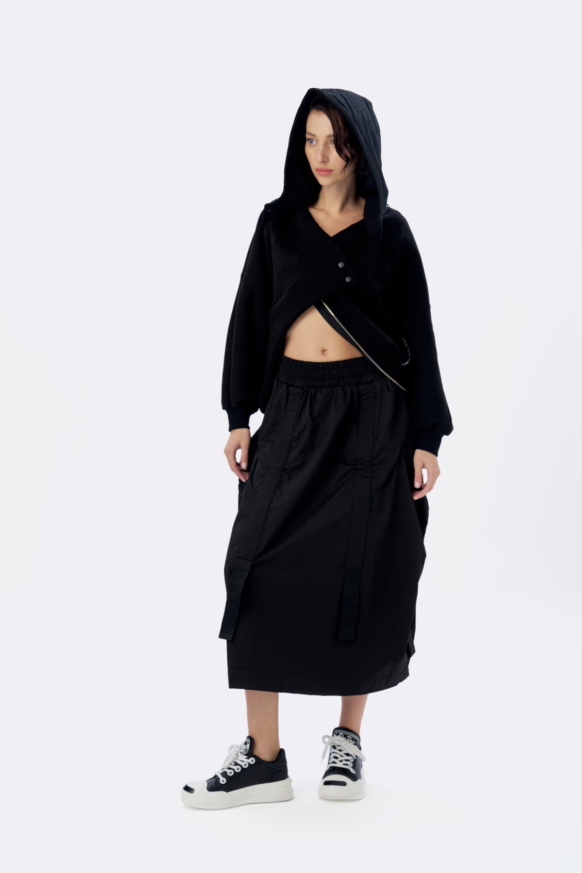 Siyah Sweatshirt 16125