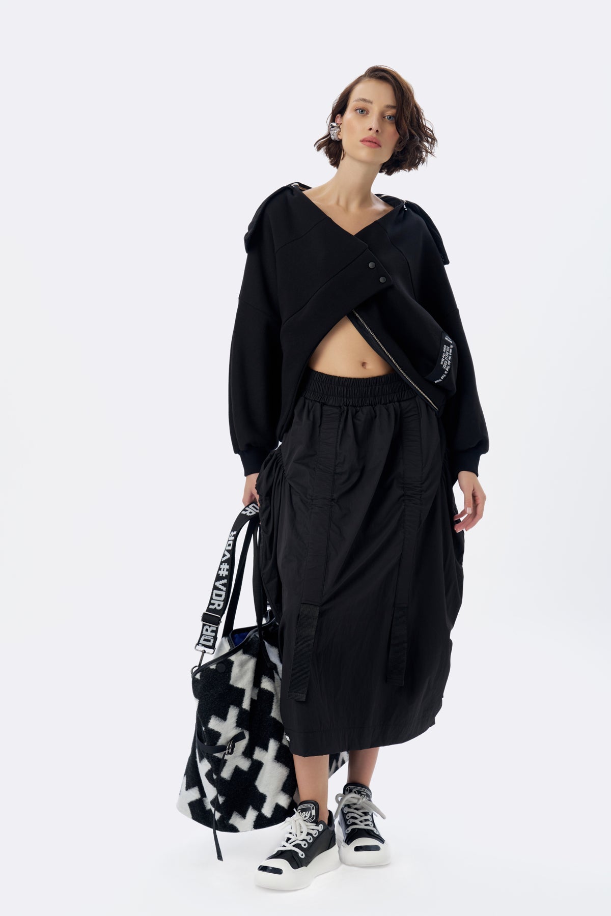 Siyah Sweatshirt 16125