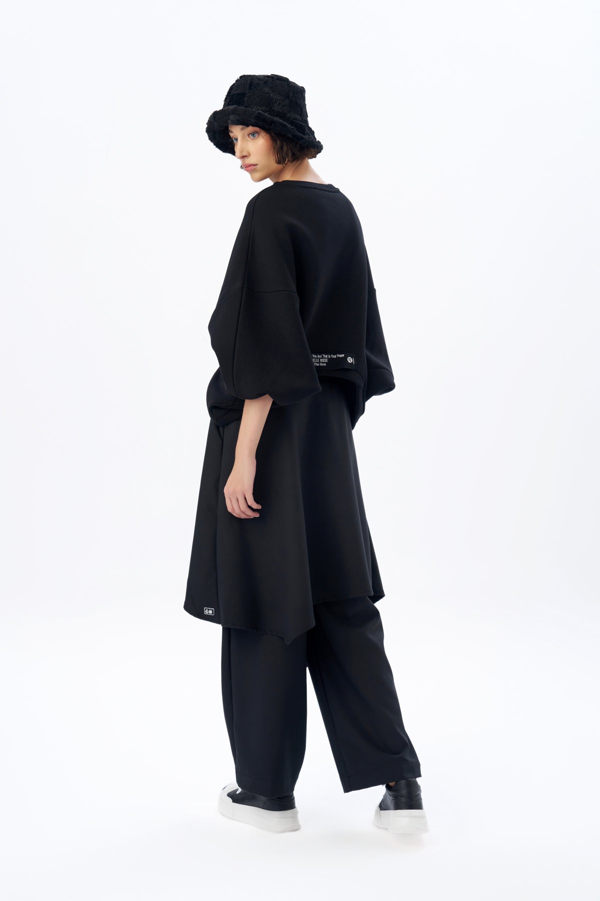 Siyah Sweatshirt 16126