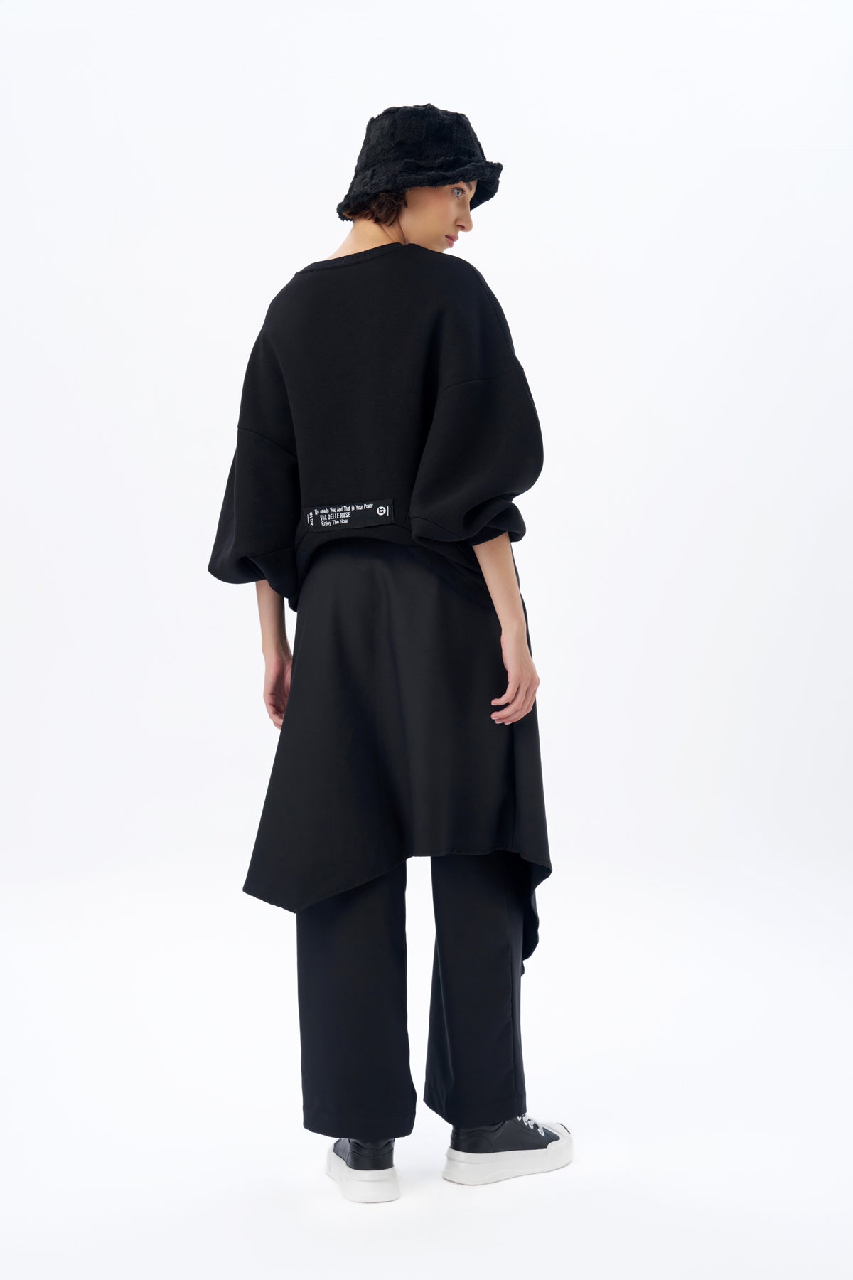 Siyah Sweatshirt 16126