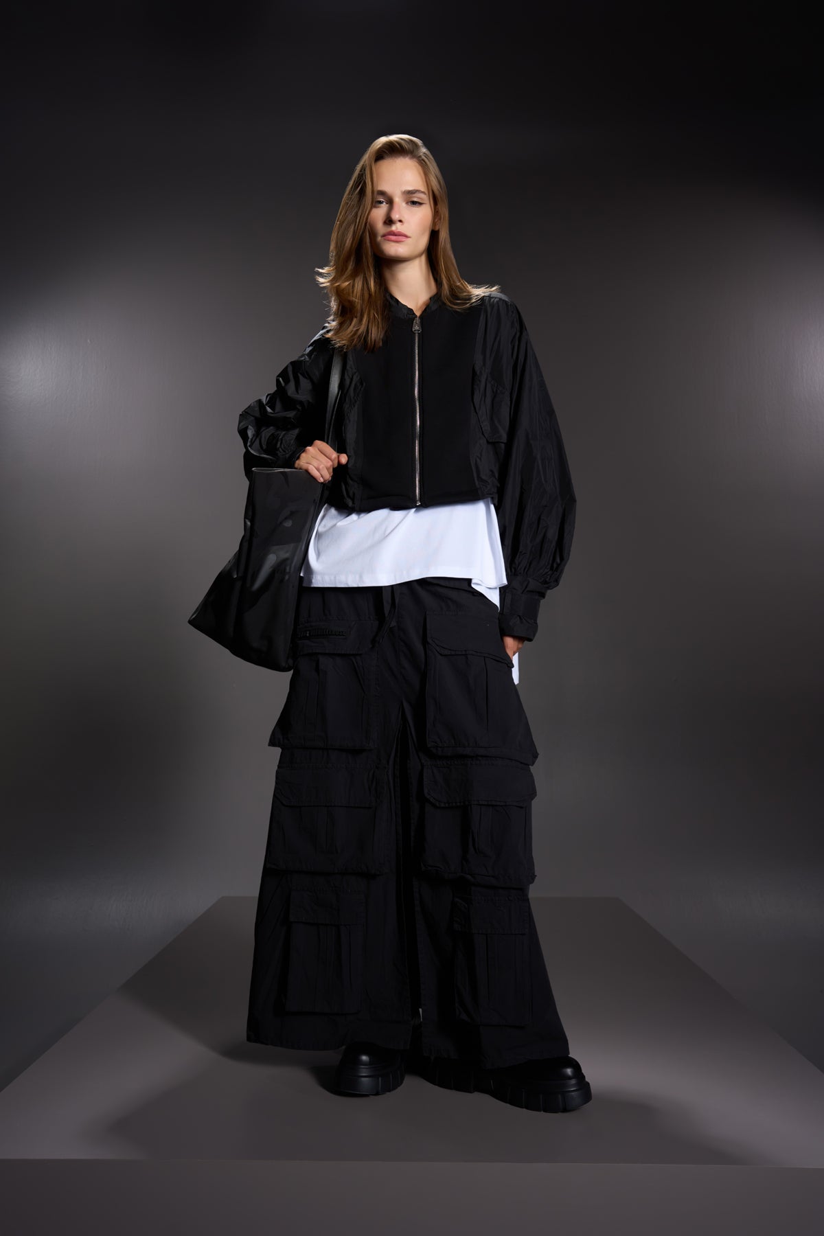 Siyah Sweatshirt 16137