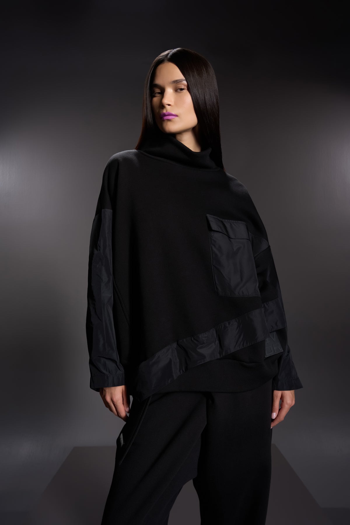 Siyah Sweatshirt 16140