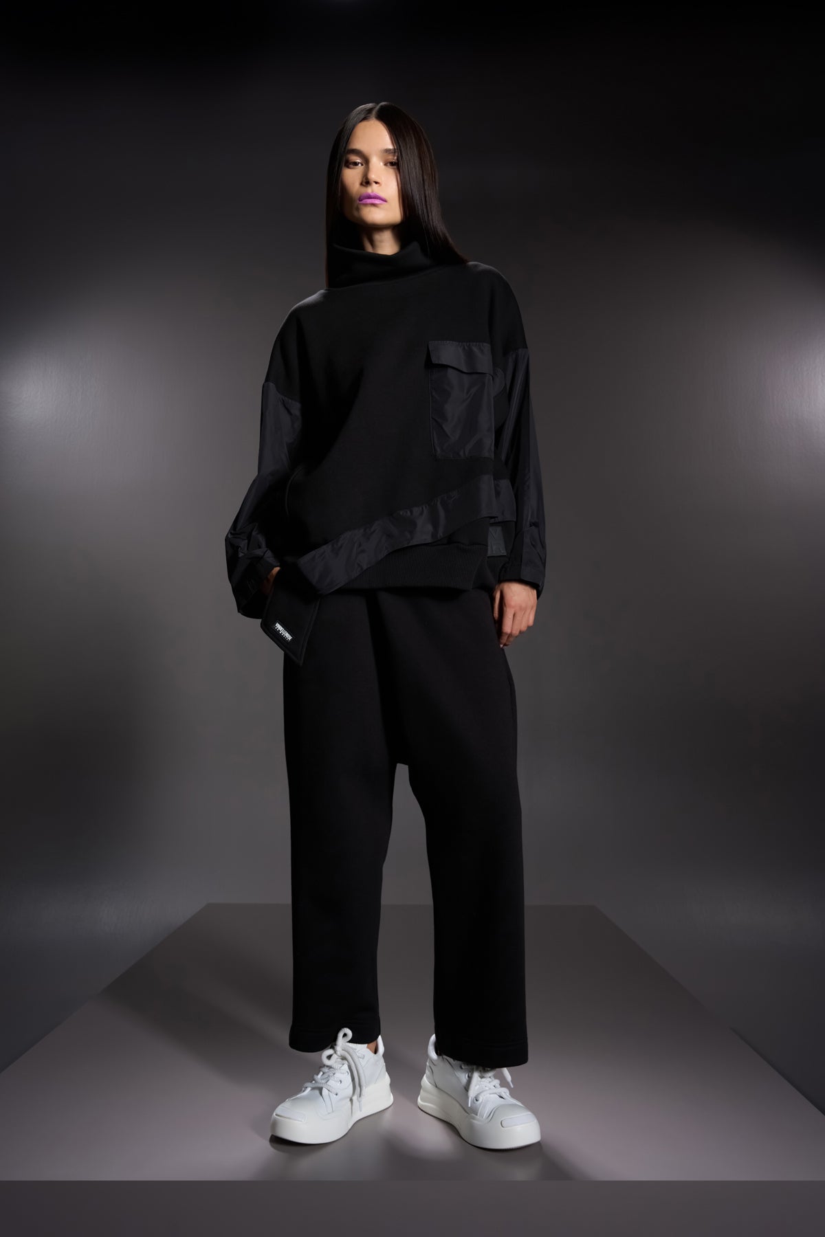 Siyah Sweatshirt 16140