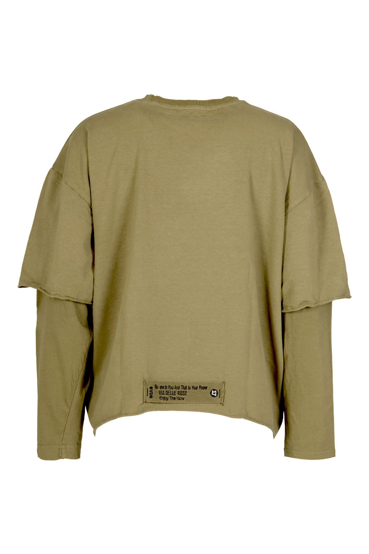 Yesil Uzun T-shirt 16144