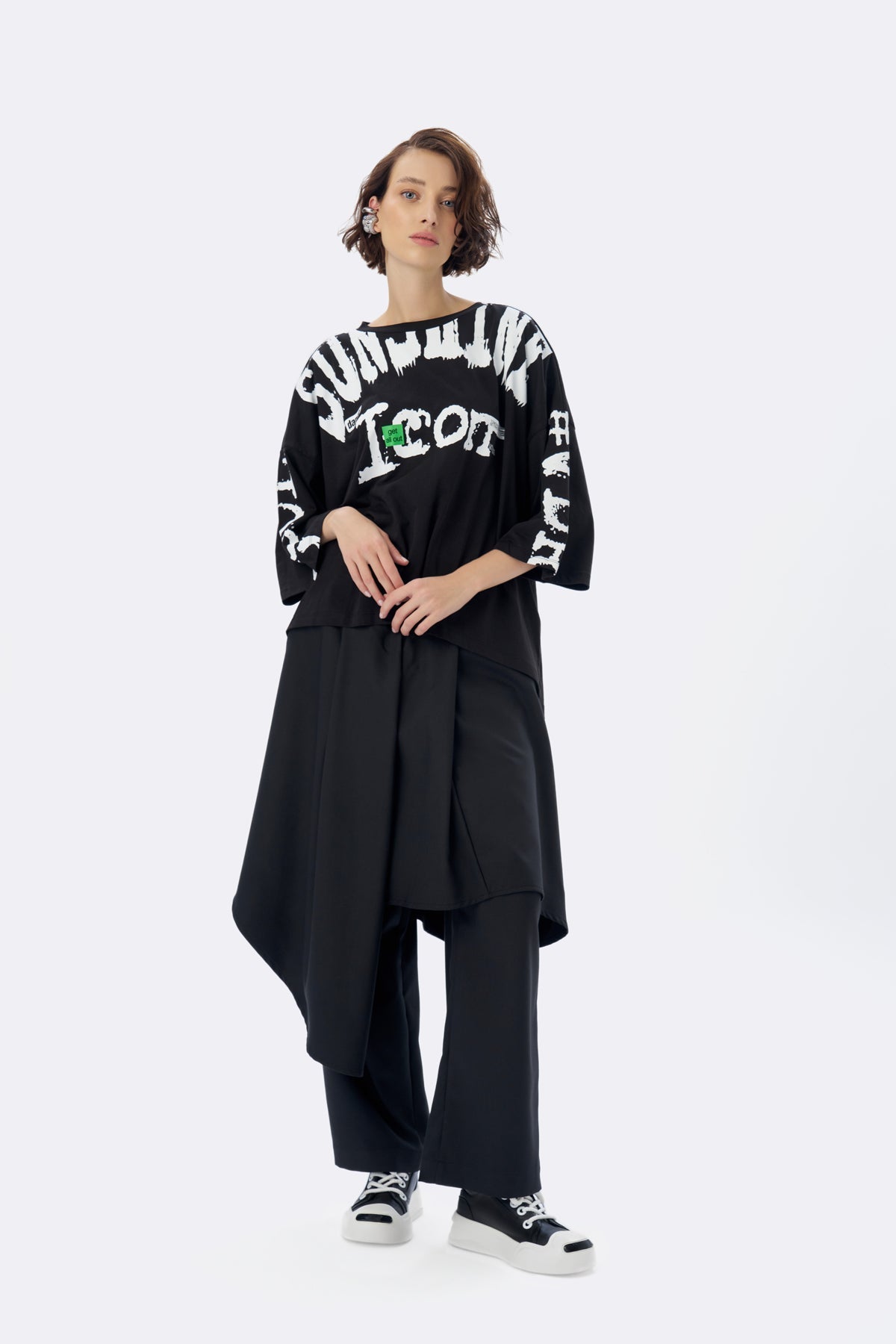 Siyah T-shirt 16165