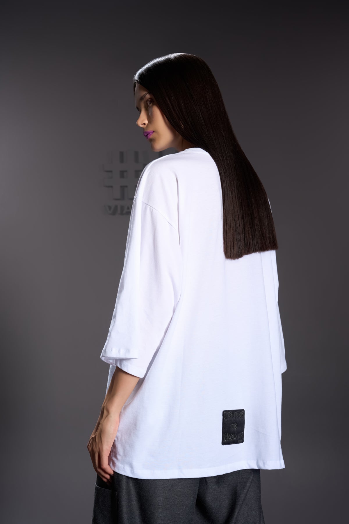 Beyaz T-shirt 16166