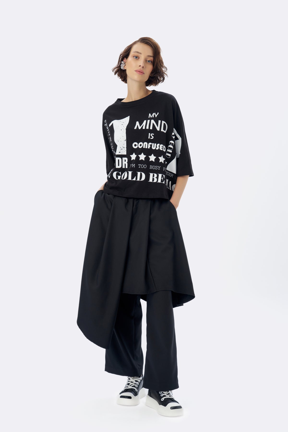 Siyah T-shirt 16167