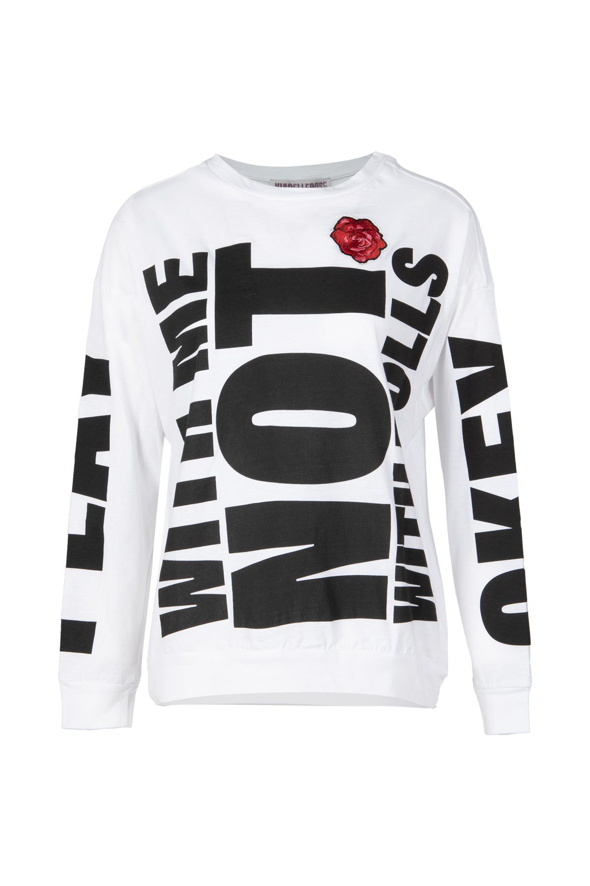 Beyaz Uzun T-shirt 16169