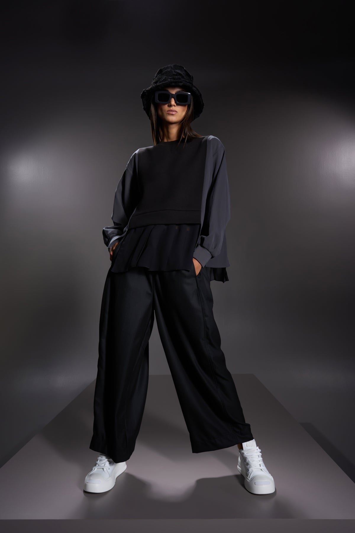 Antrasit Siyah Sweatshirt 16239