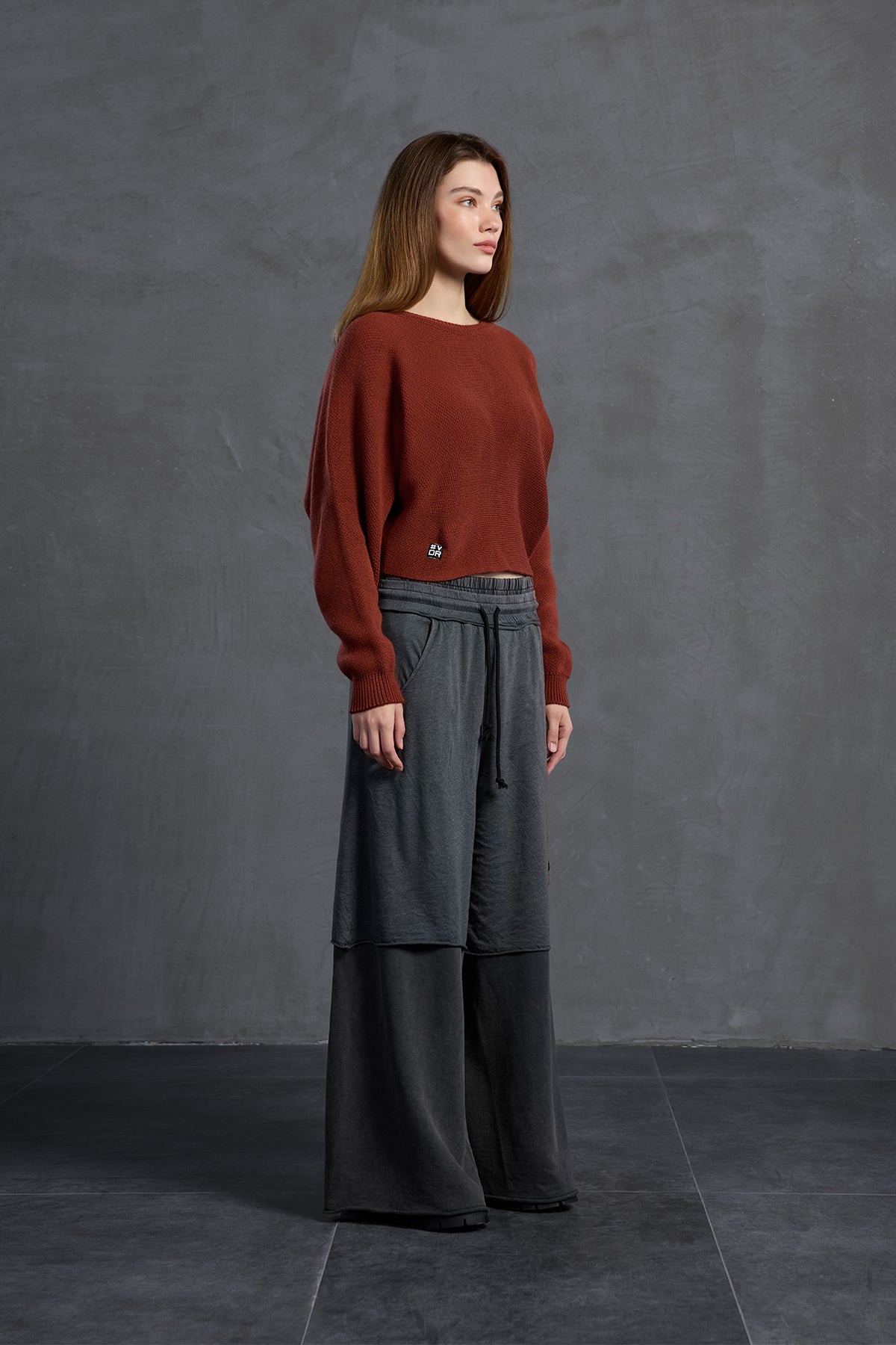 Kahverengi Kayik Yaka Kazak 18053