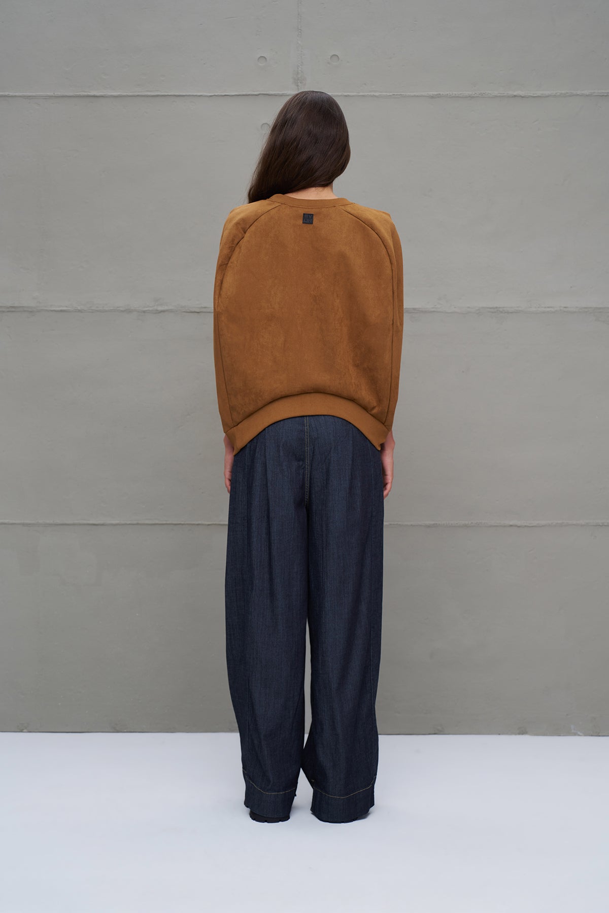 Mavi Piliseli Genis Paça Denim Pantolon 18105