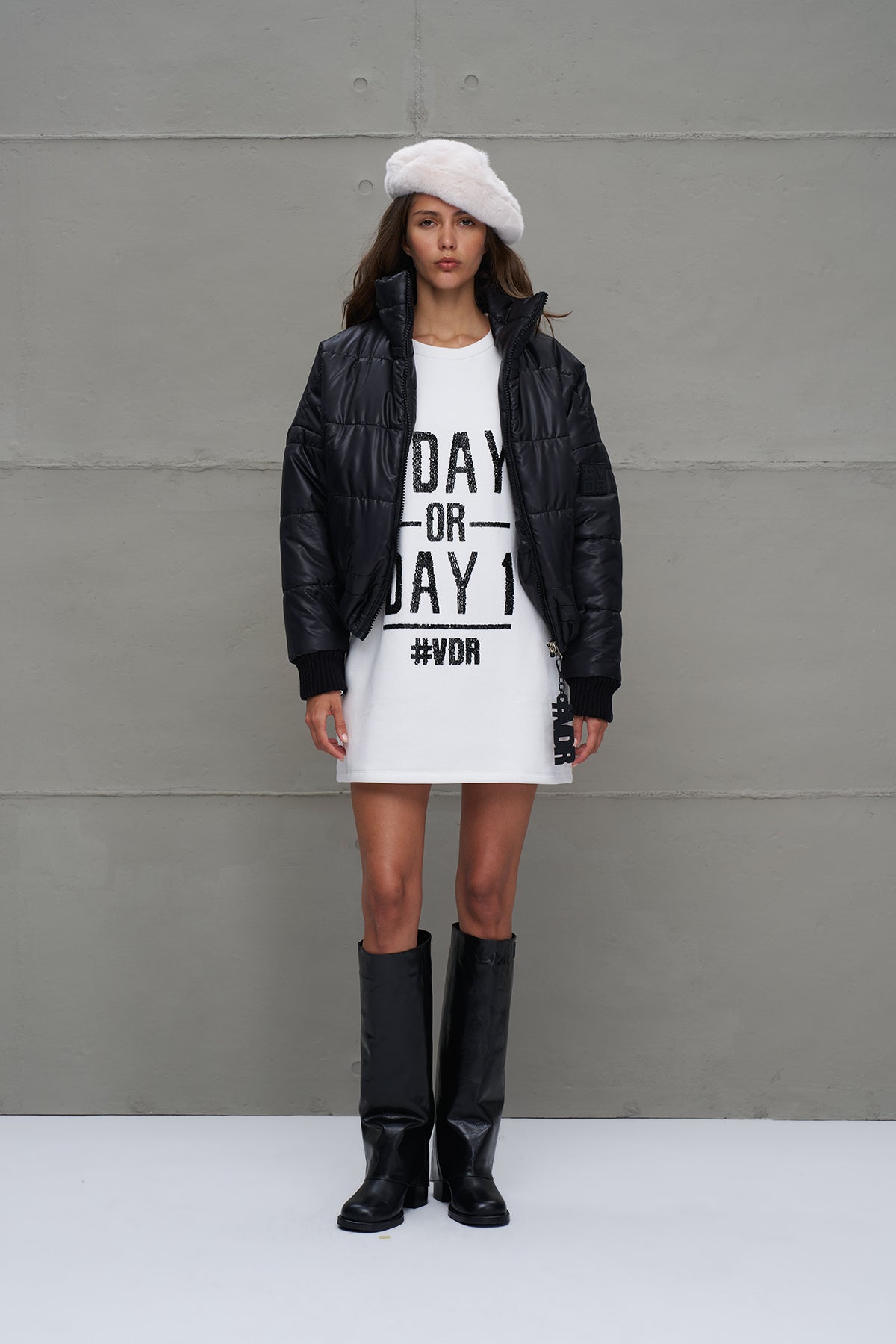 Siyah Kapitoneli Bomber Ceket 18246