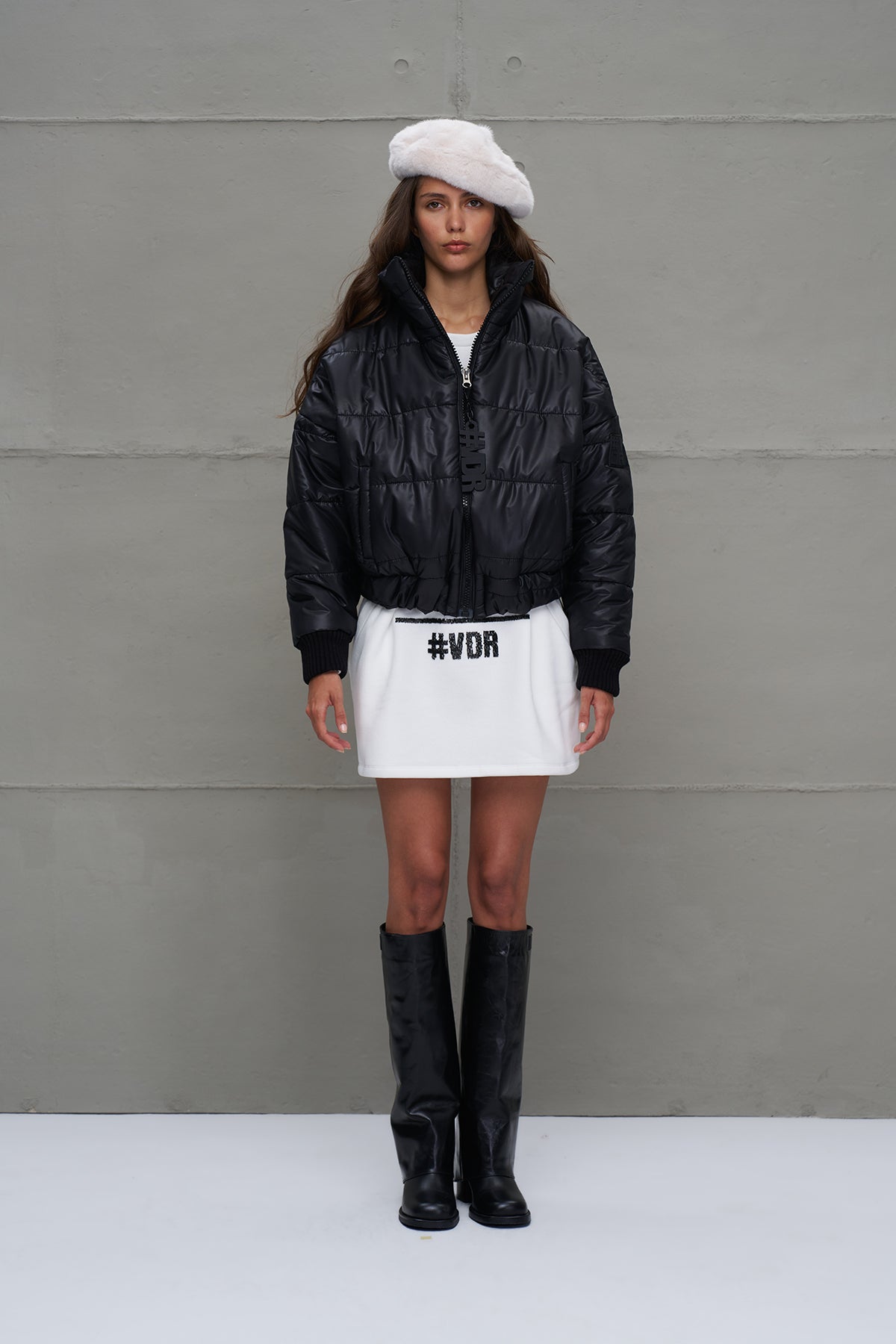 Siyah Kapitoneli Bomber Ceket 18246