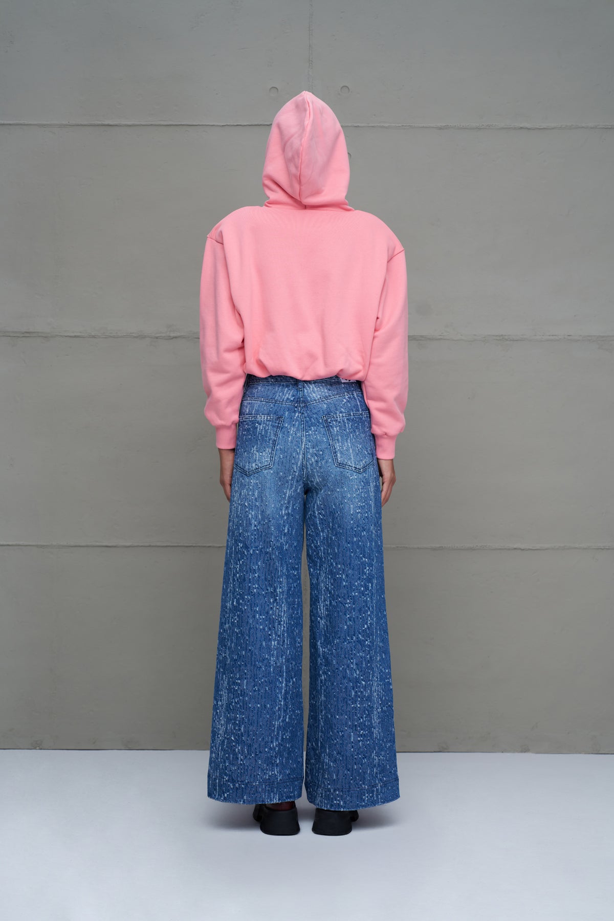 Mavi Eskitme Oversize Denim Pantolon 18261