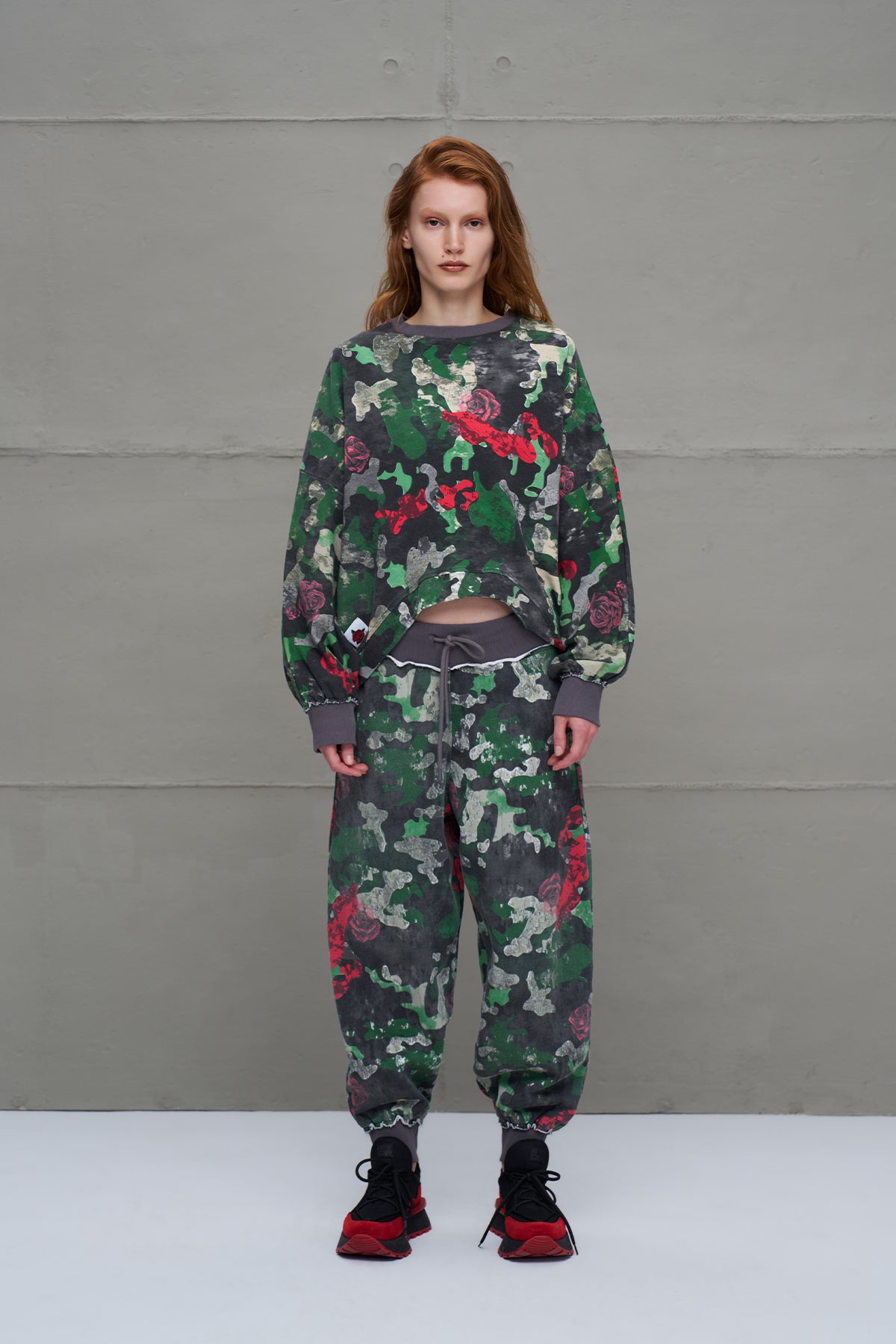 Camo Kamuflaj Desenli Jogger Pantolon 18294