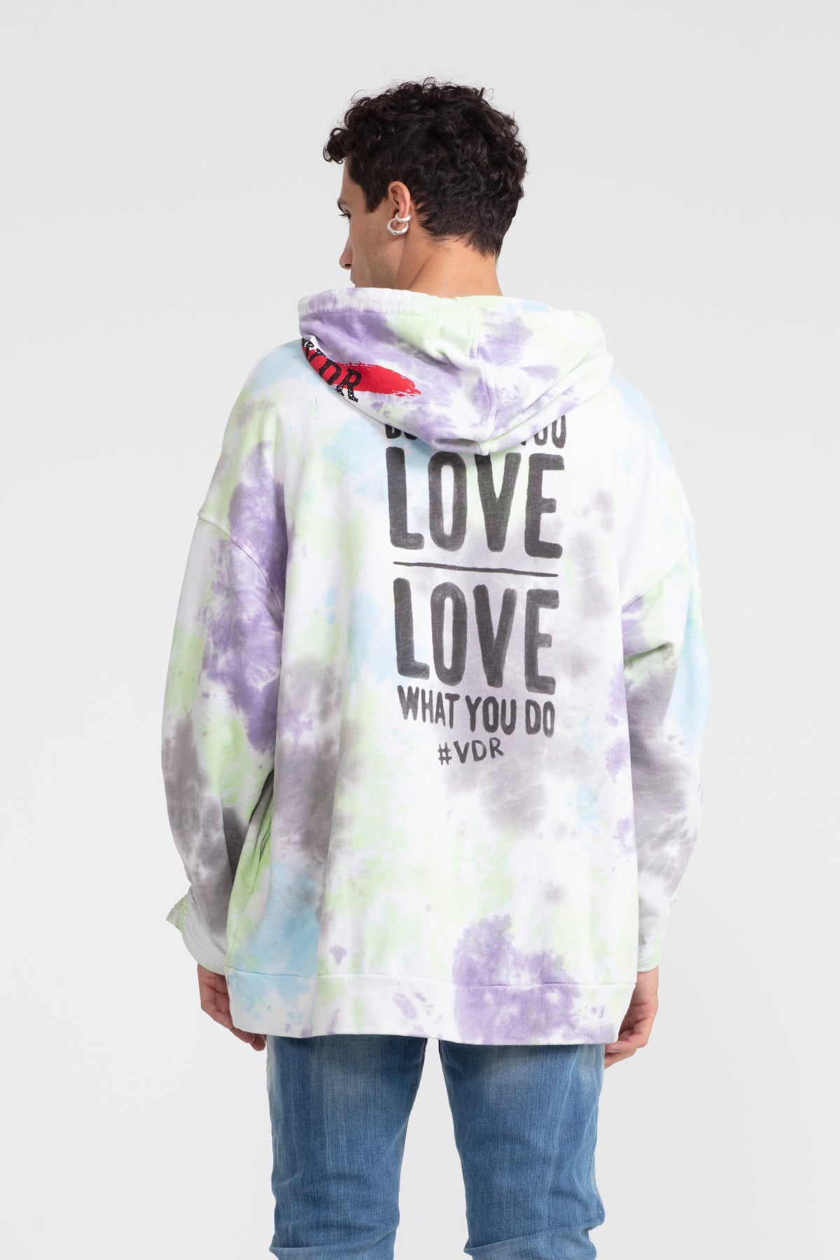 Çok Renkli Batik Sweatshirt 1008
