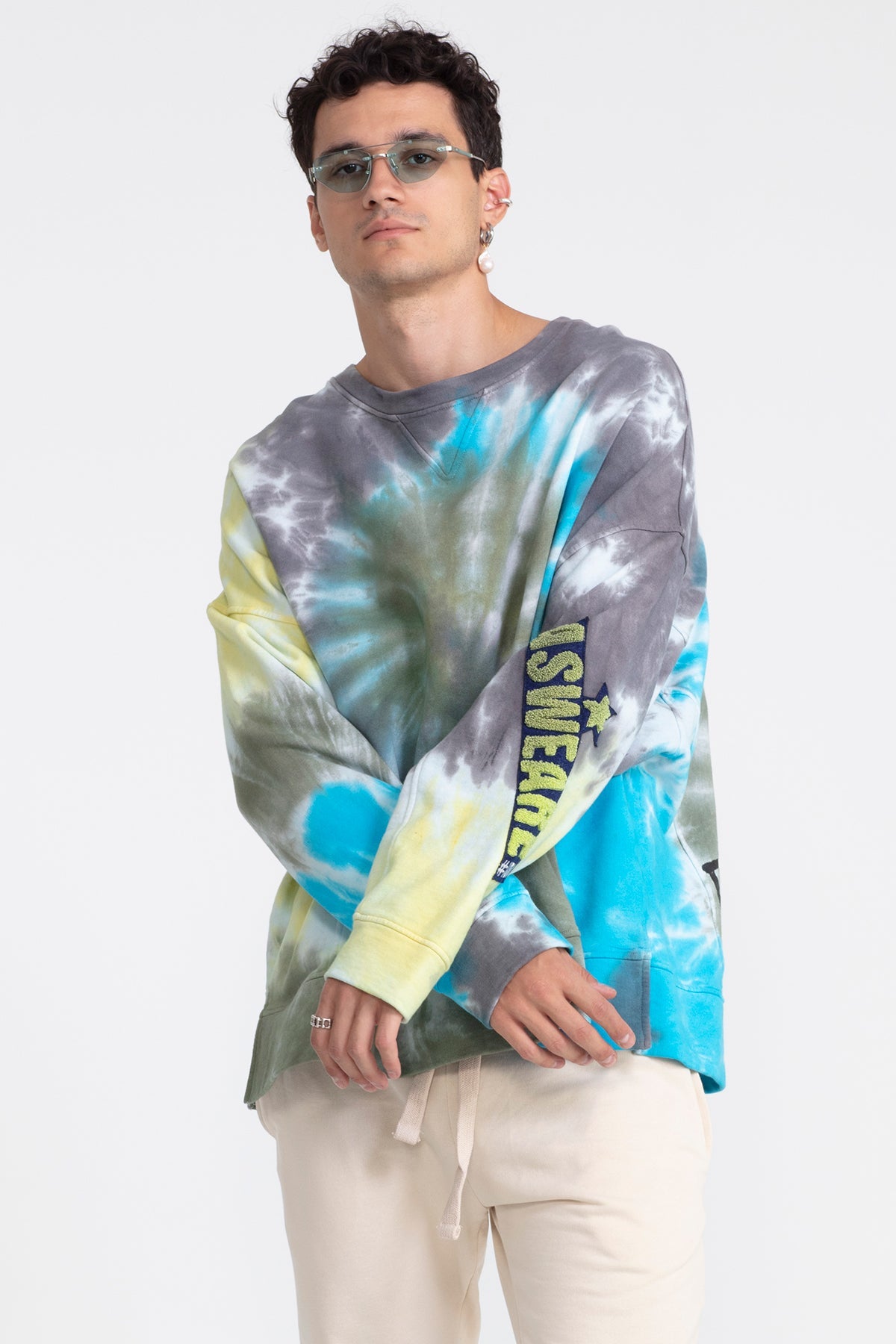 Çok Renkli Batik Sweatshirt 1011