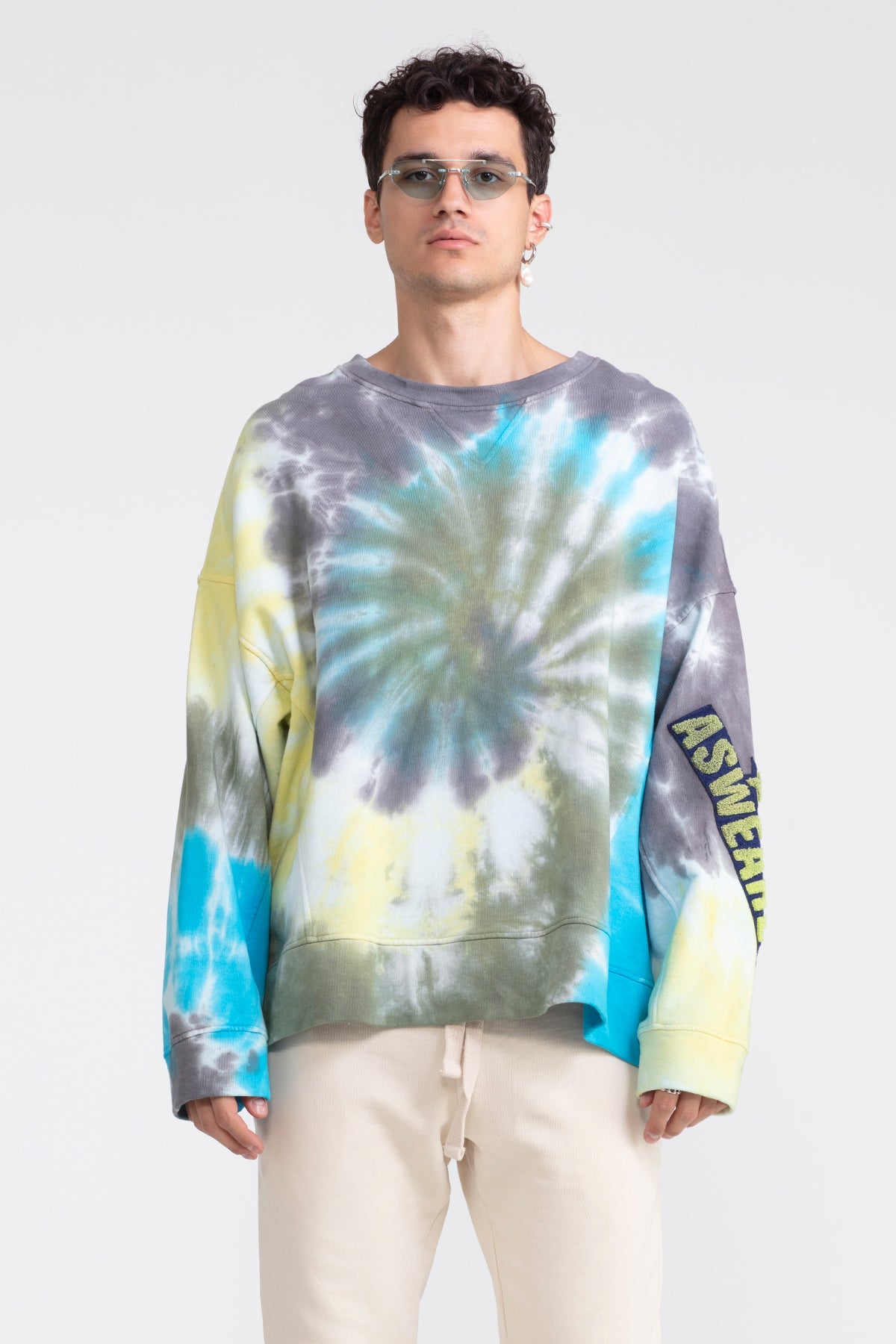 Çok Renkli Batik Sweatshirt 1011