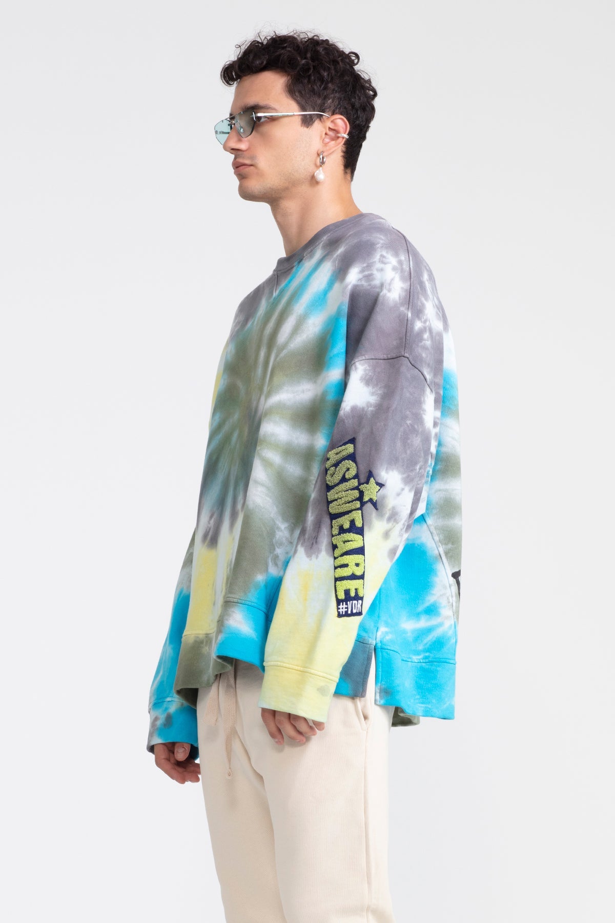 Çok Renkli Batik Sweatshirt 1011