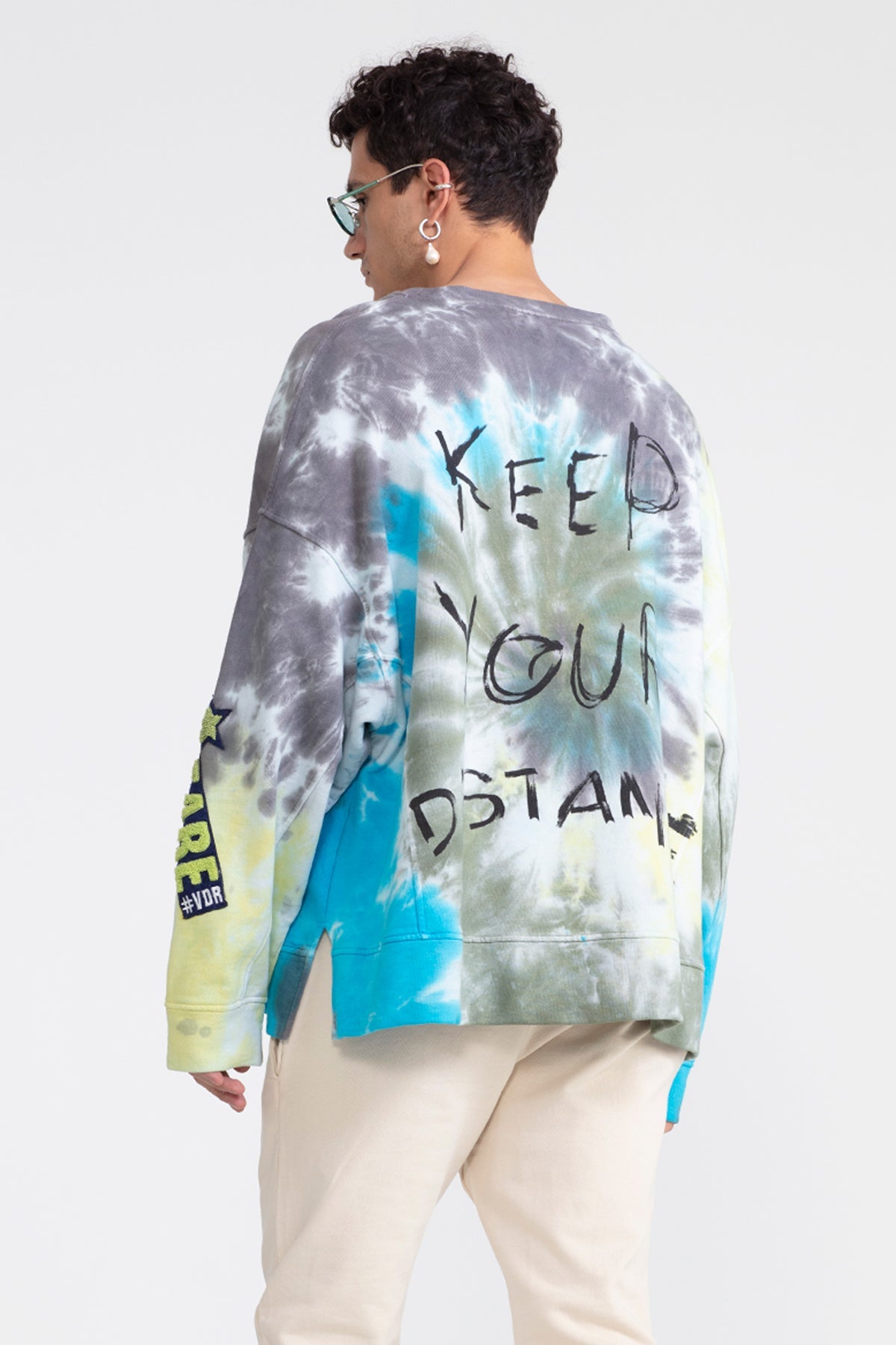 Çok Renkli Batik Sweatshirt 1011