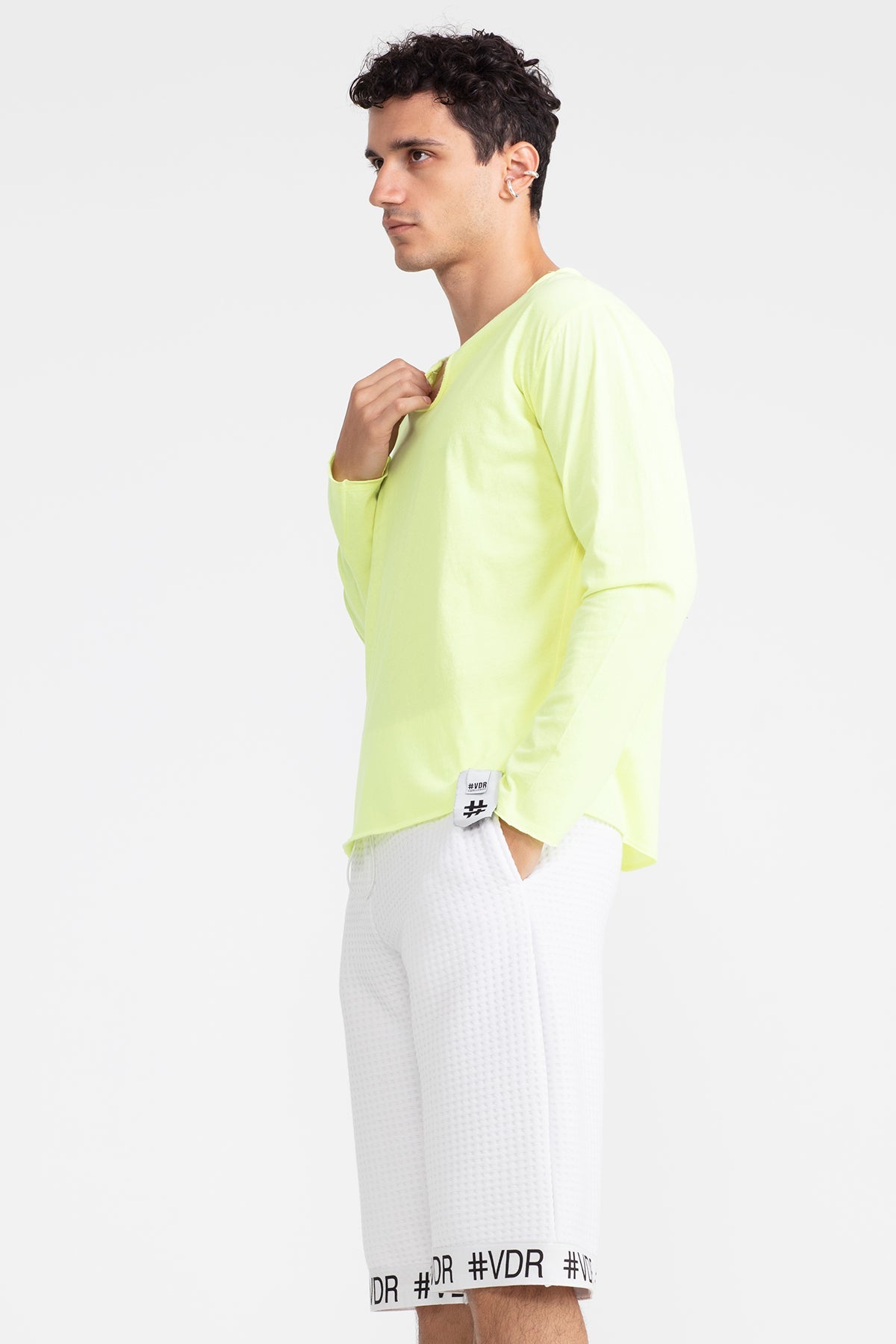 Sari Neon Uzun T-shirt 1047