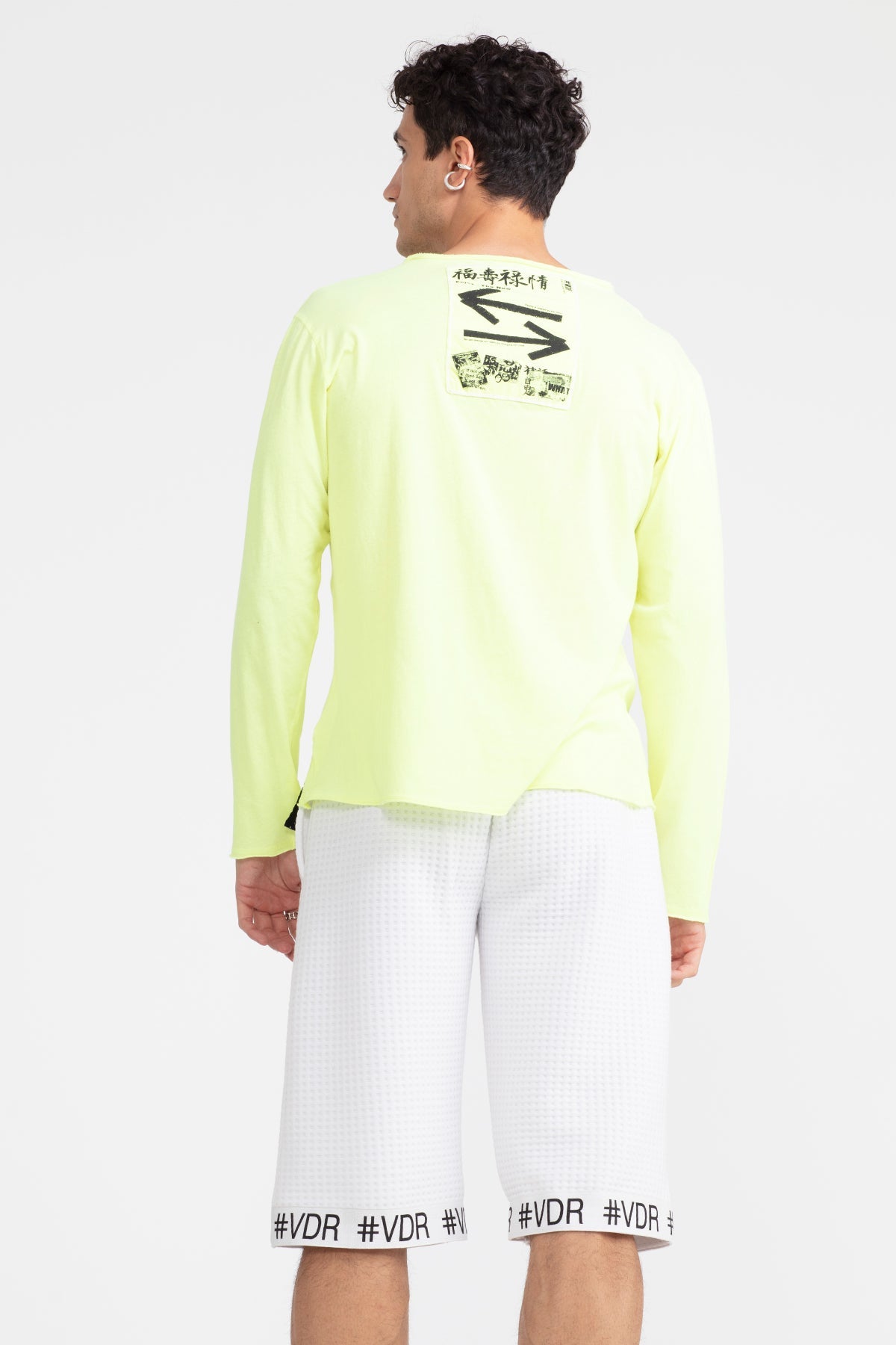 Sari Neon Uzun T-shirt 1047