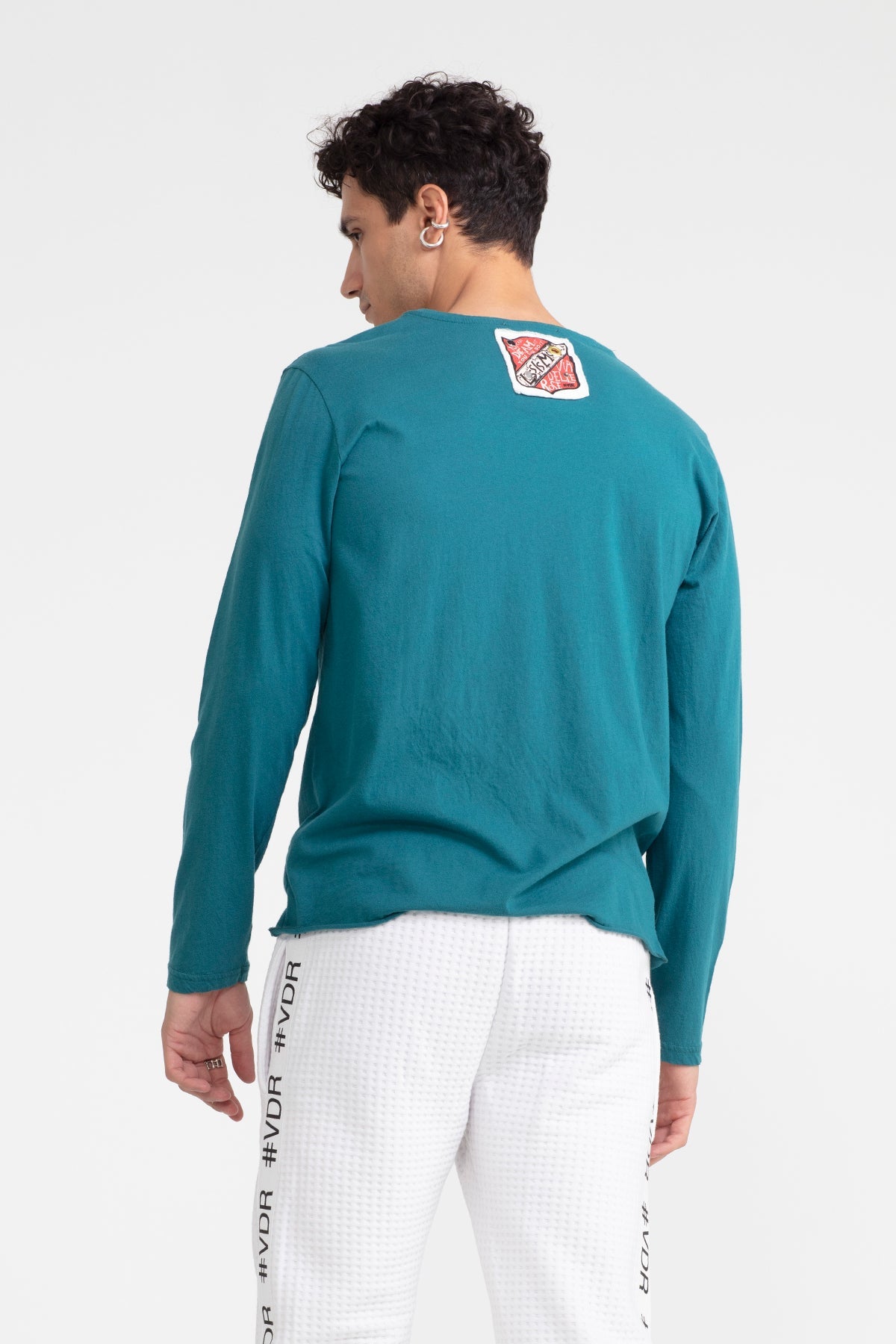 Koyu Yesil Uzun T-shirt 1048