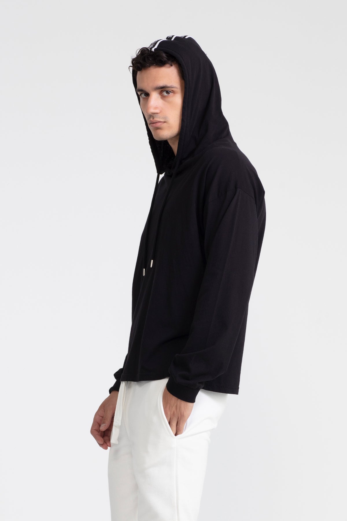 Siyah Uzun T-shirt 1055
