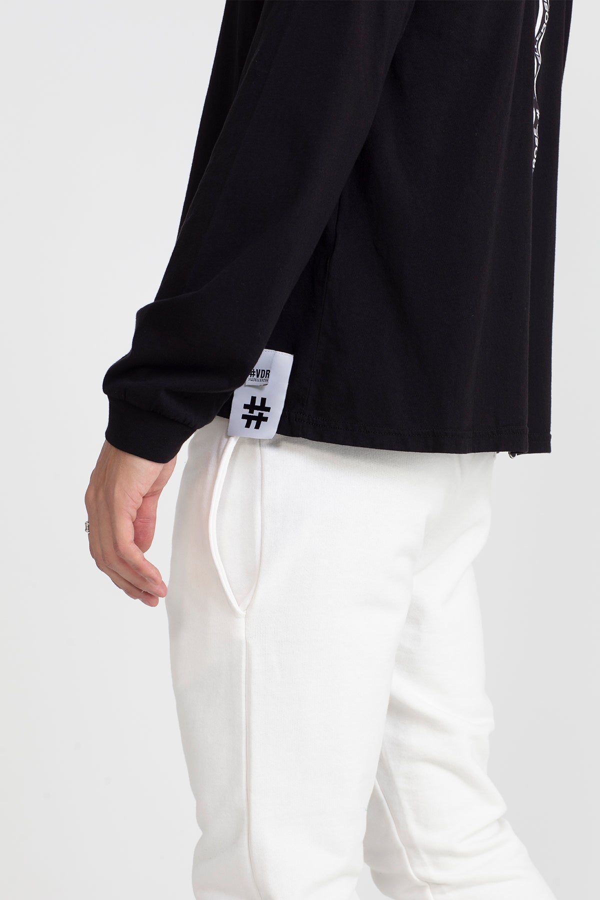 Siyah Uzun T-shirt 1055