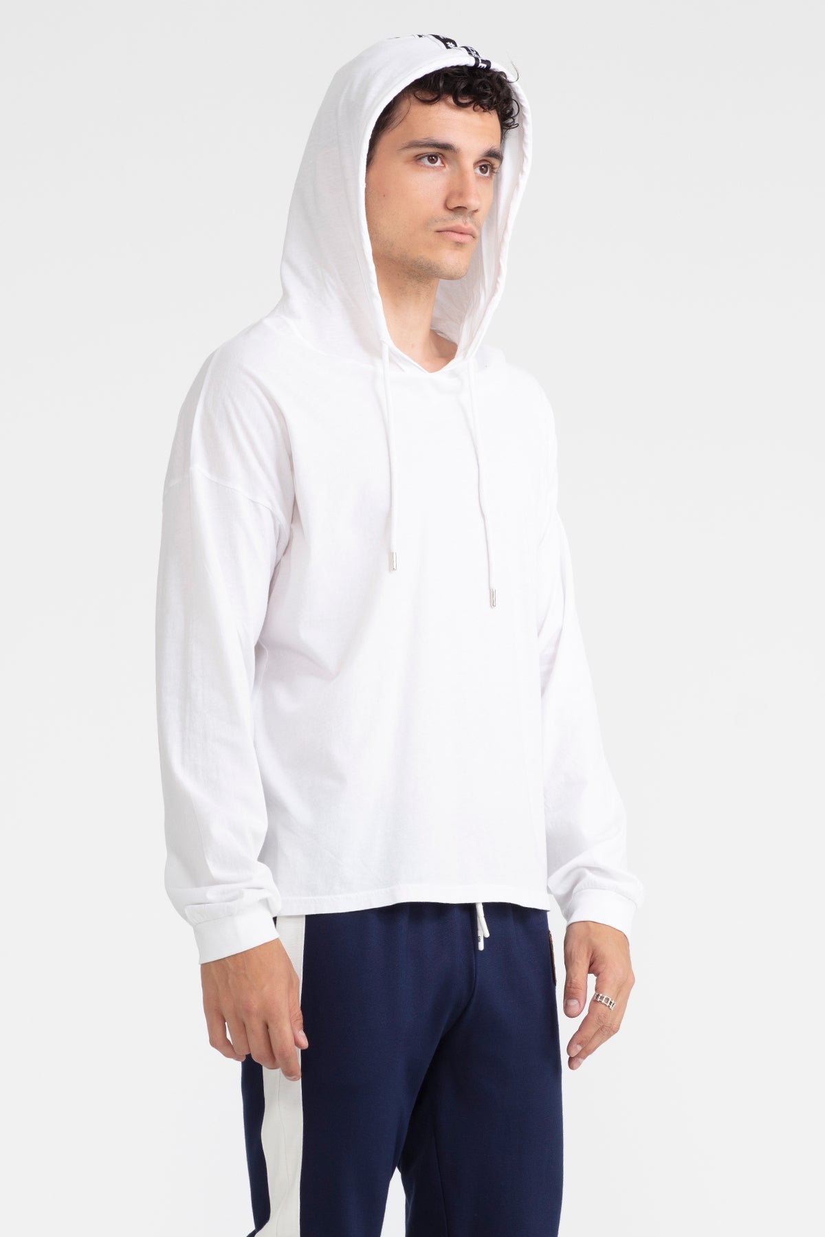 Beyaz Uzun T-shirt 1055