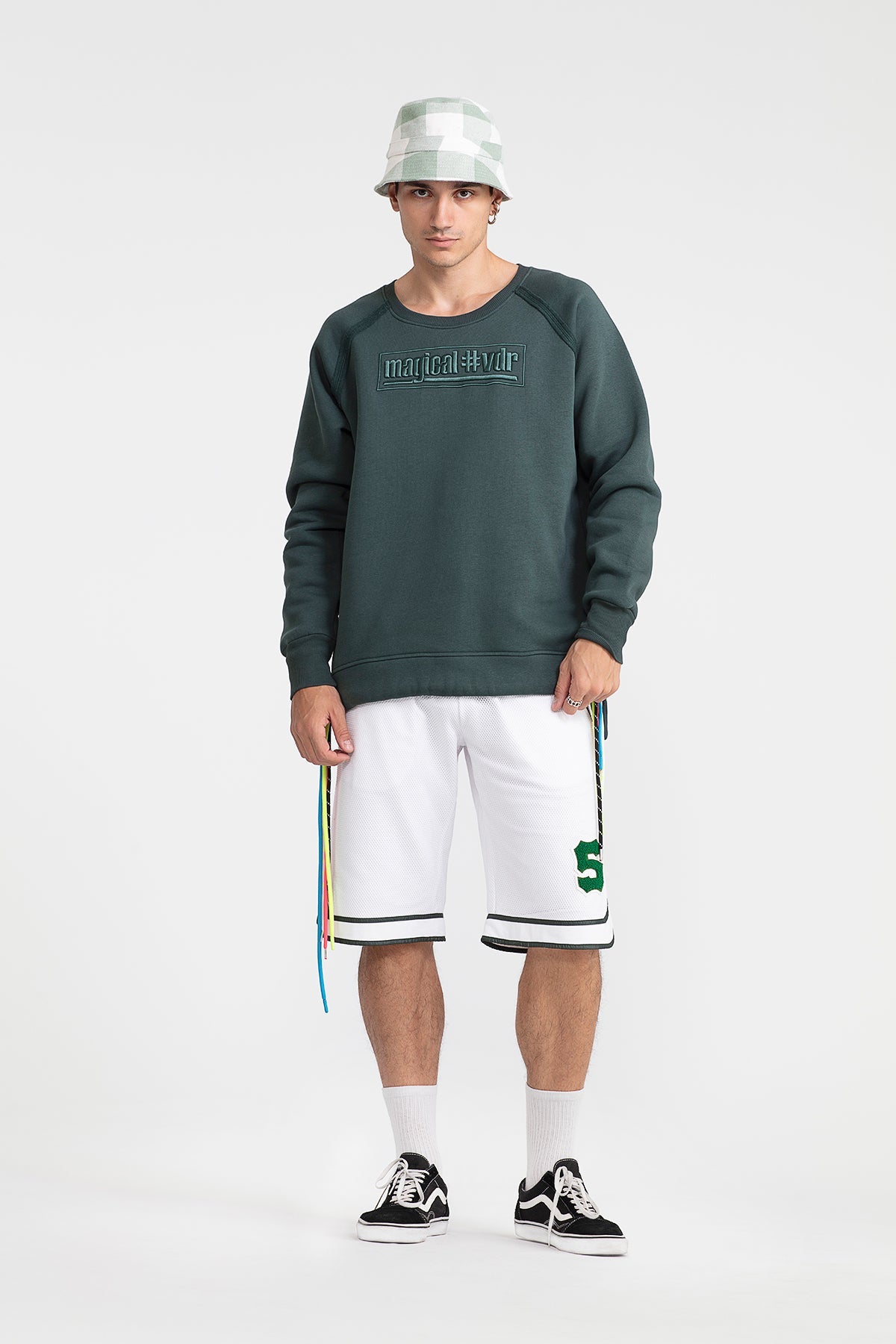Koyu Yesil Sweatshirt 1100