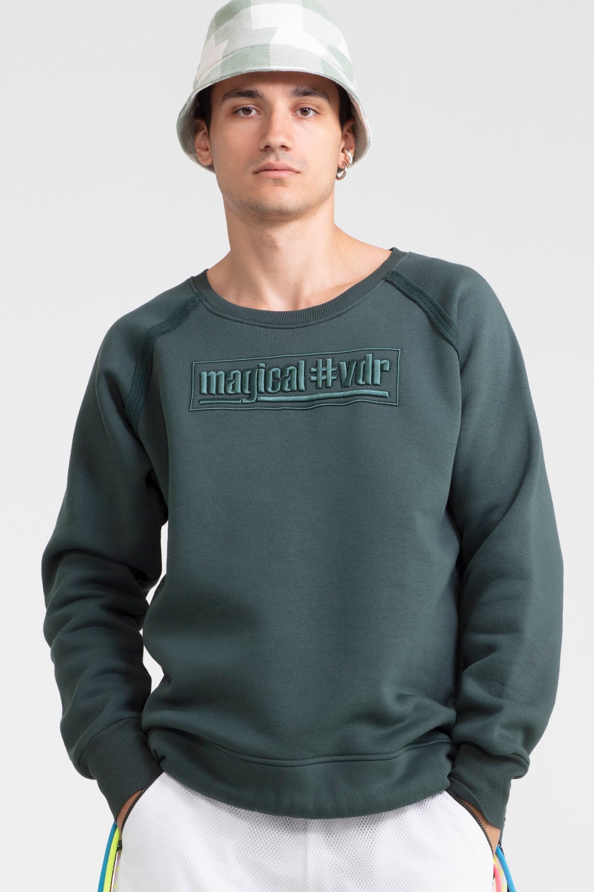 Koyu Yesil Sweatshirt 1100