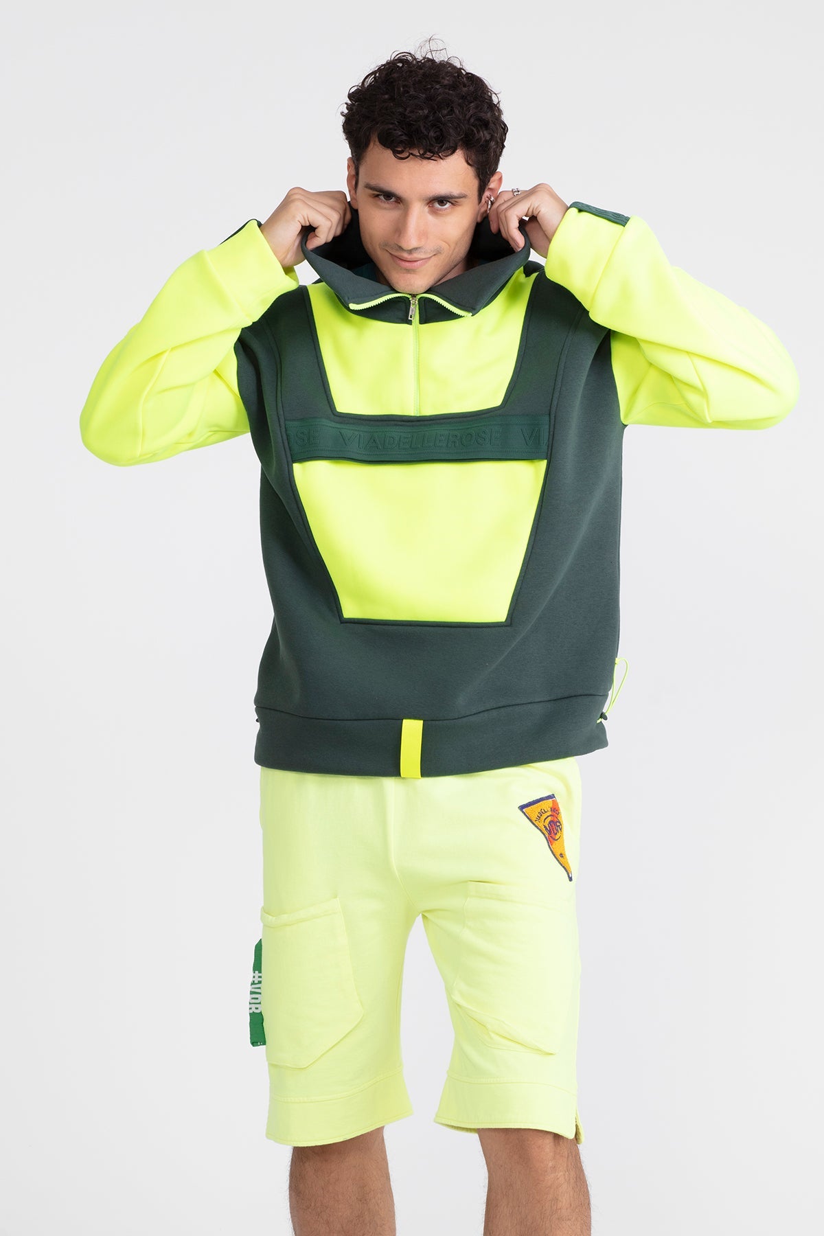 Yesil Sari Neon Sweatshirt 1105