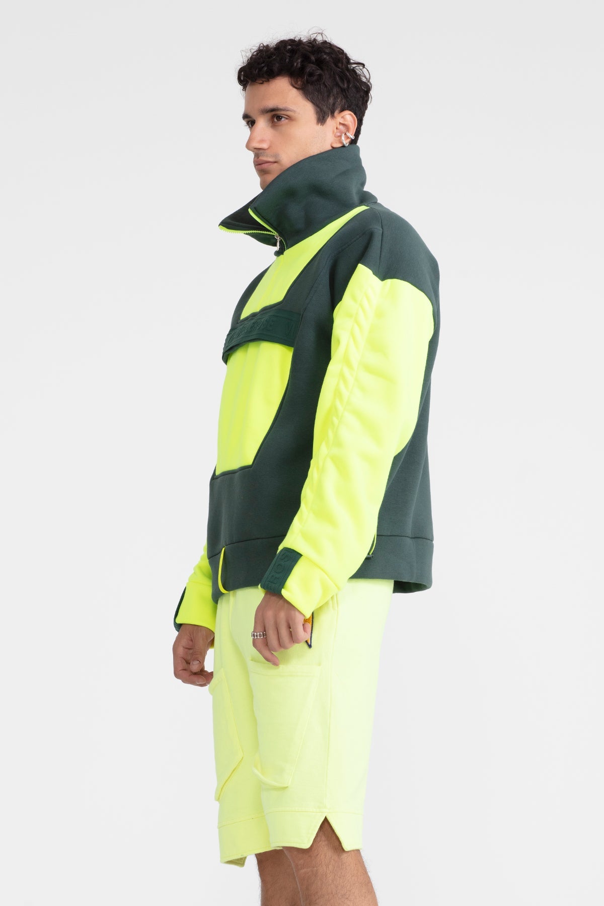 Yesil Sari Neon Sweatshirt 1105